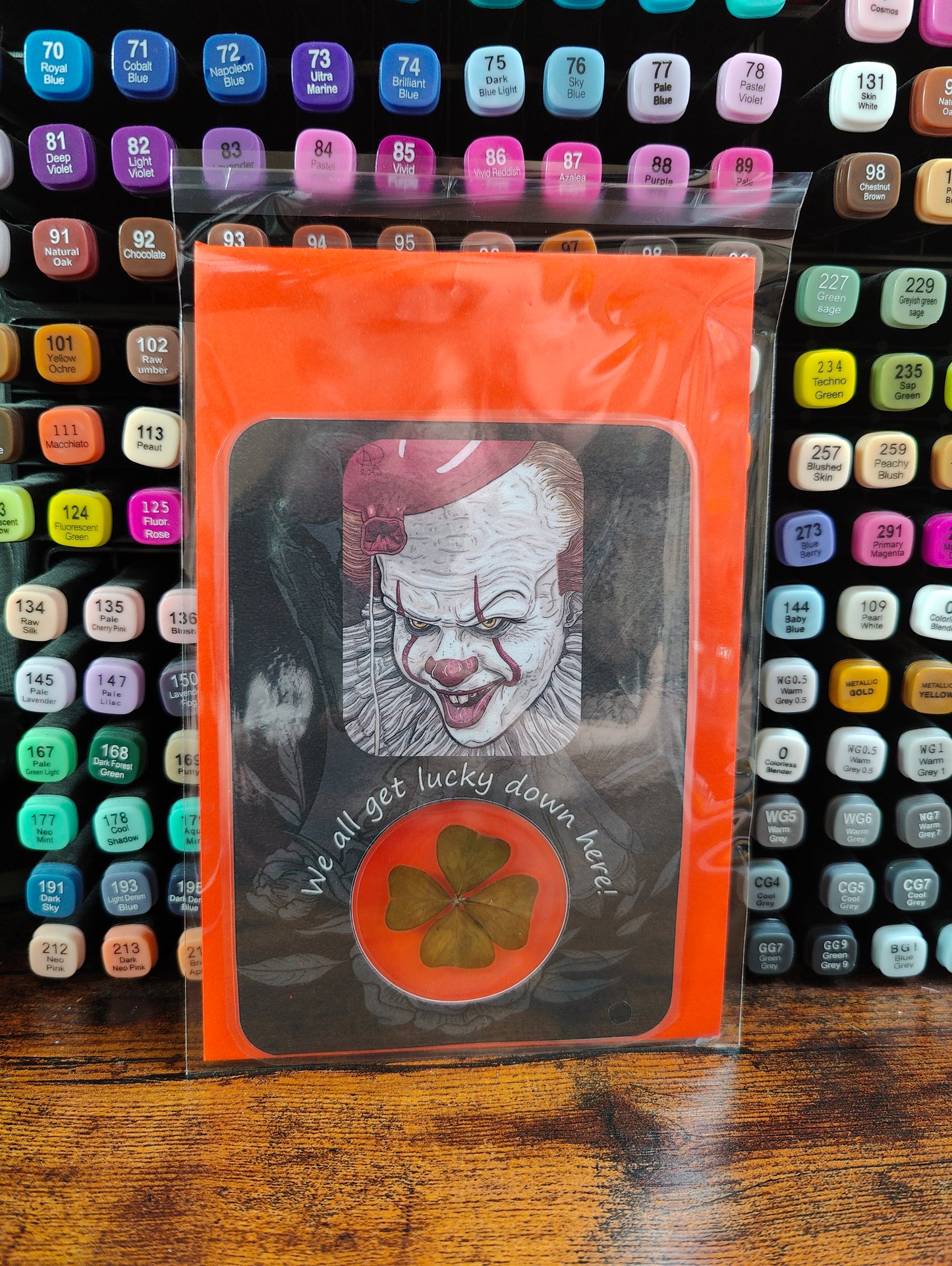 Lucky card: Pennywise