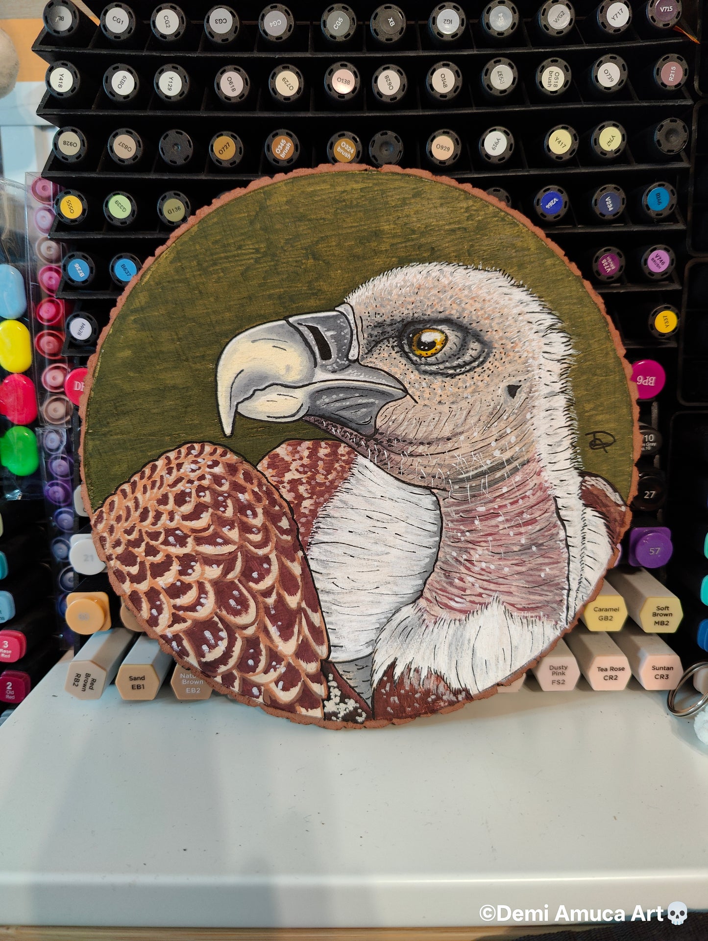 Woodpaint: Vulture