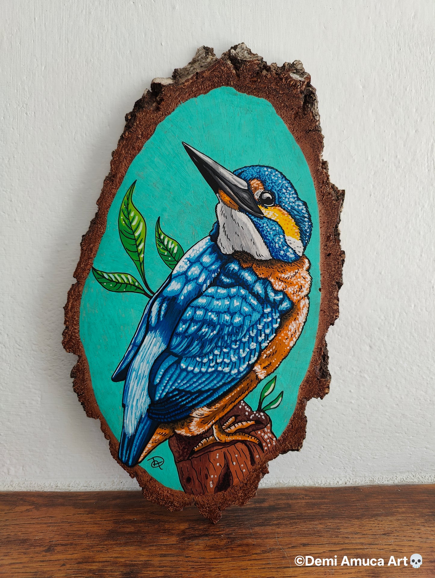 Woodpaint: King Fisher