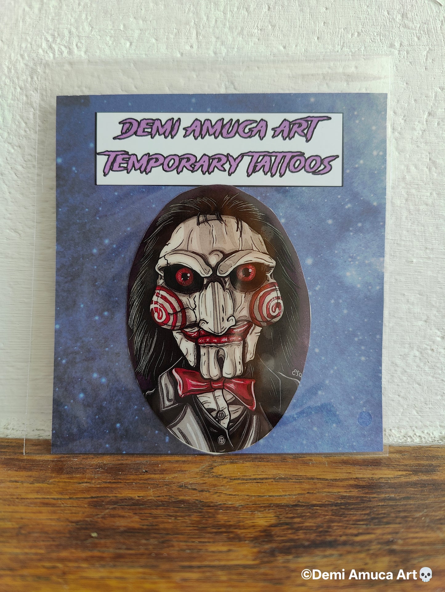 Temporary Tattoo: Billy the Puppet