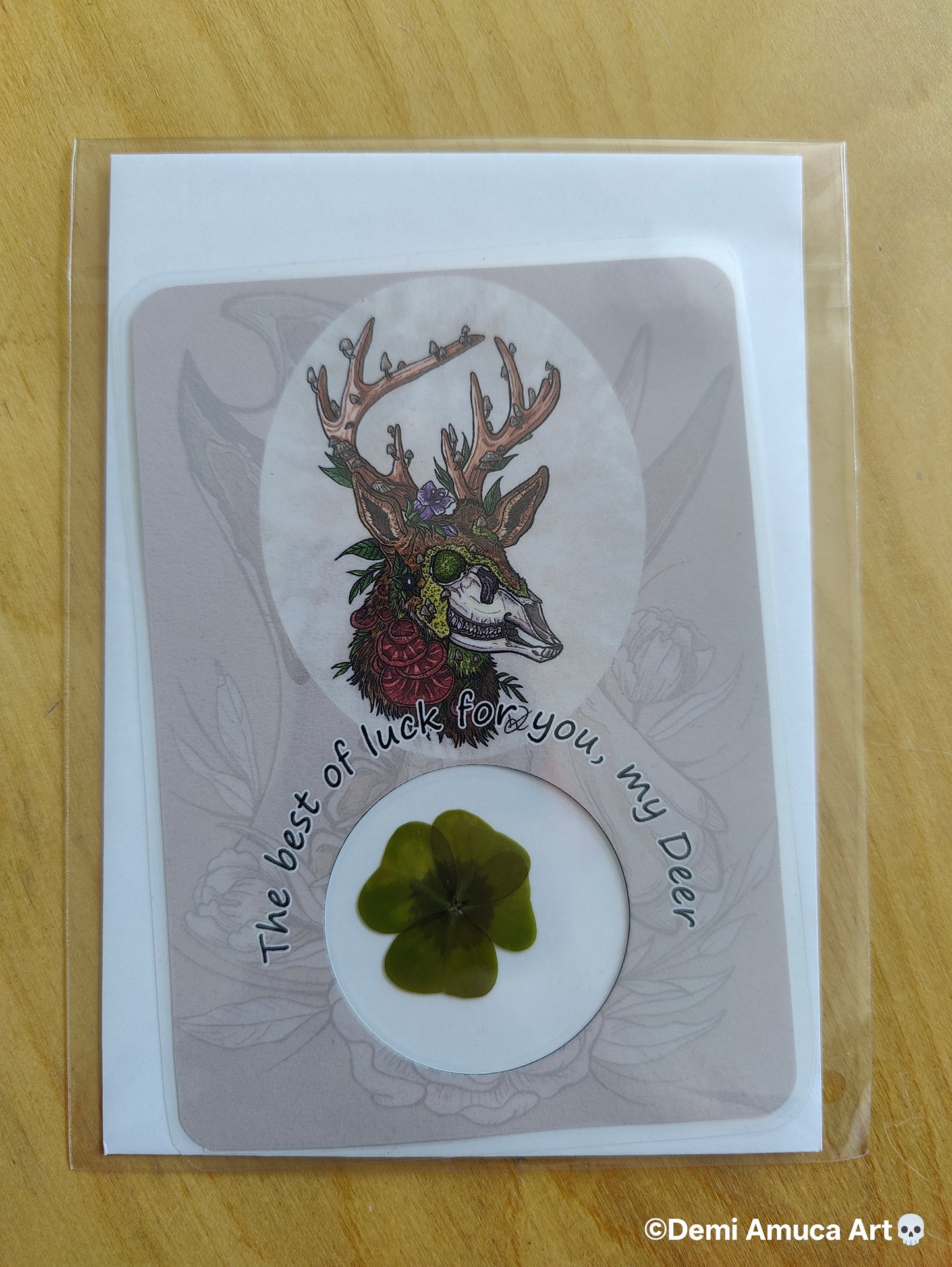 Lucky card: Dead dear