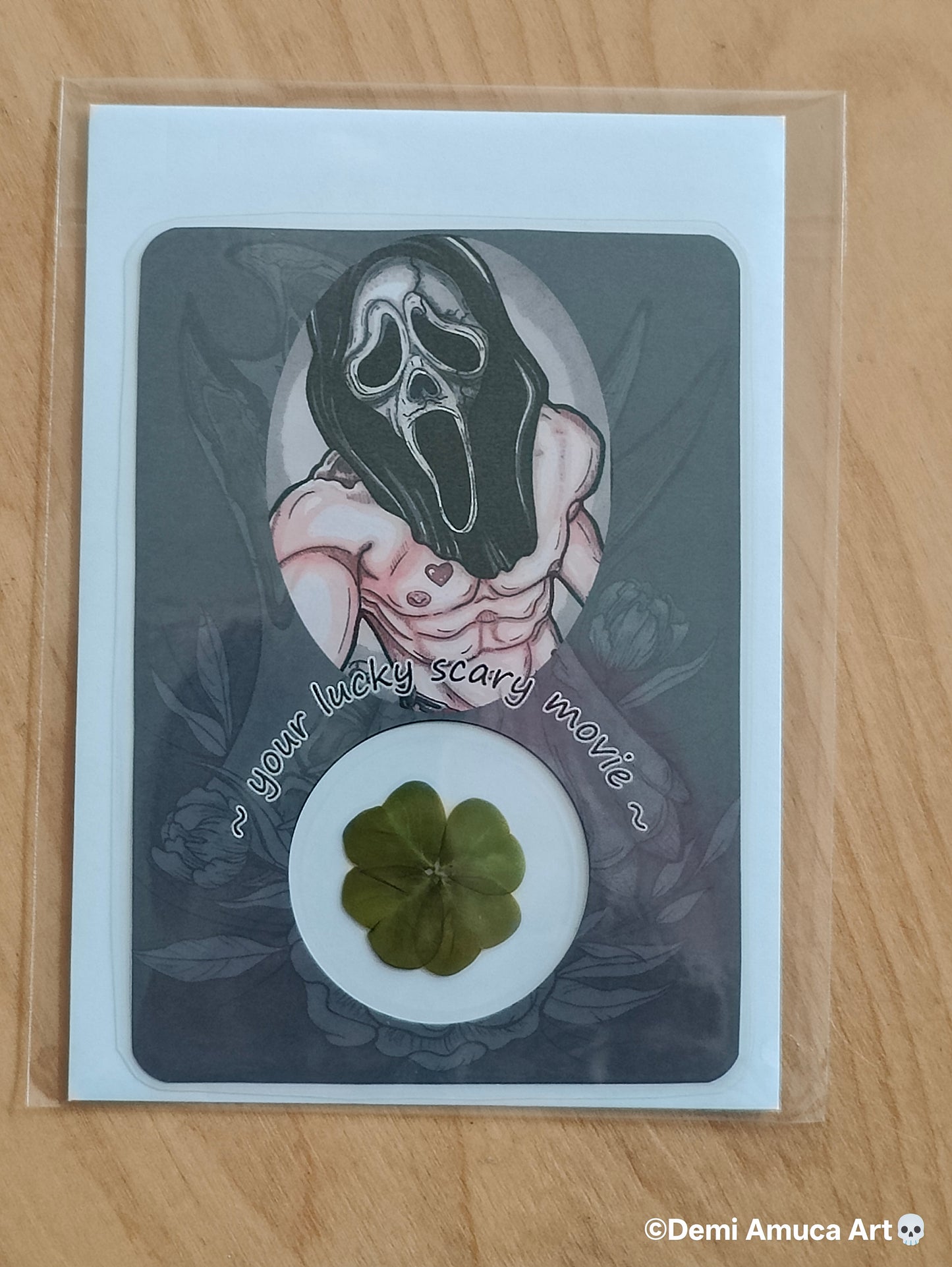 Lucky Card: Ghost Face