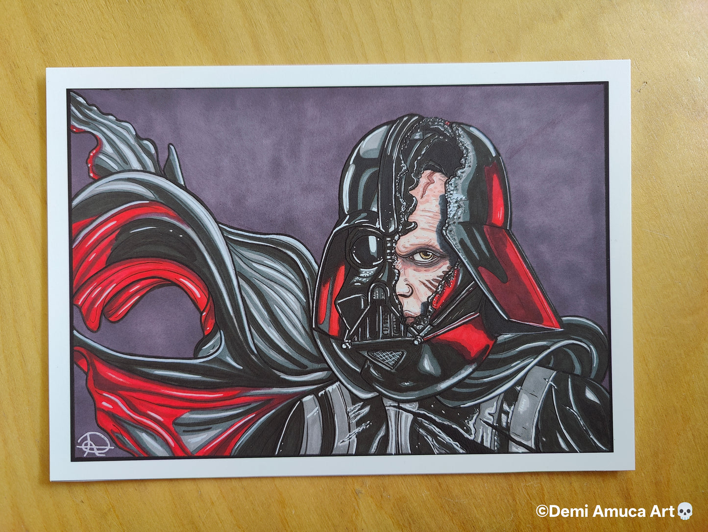 A5 Art print Darth Vader