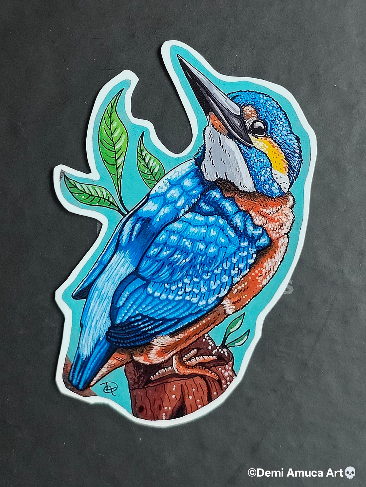 Sticker King Fisher