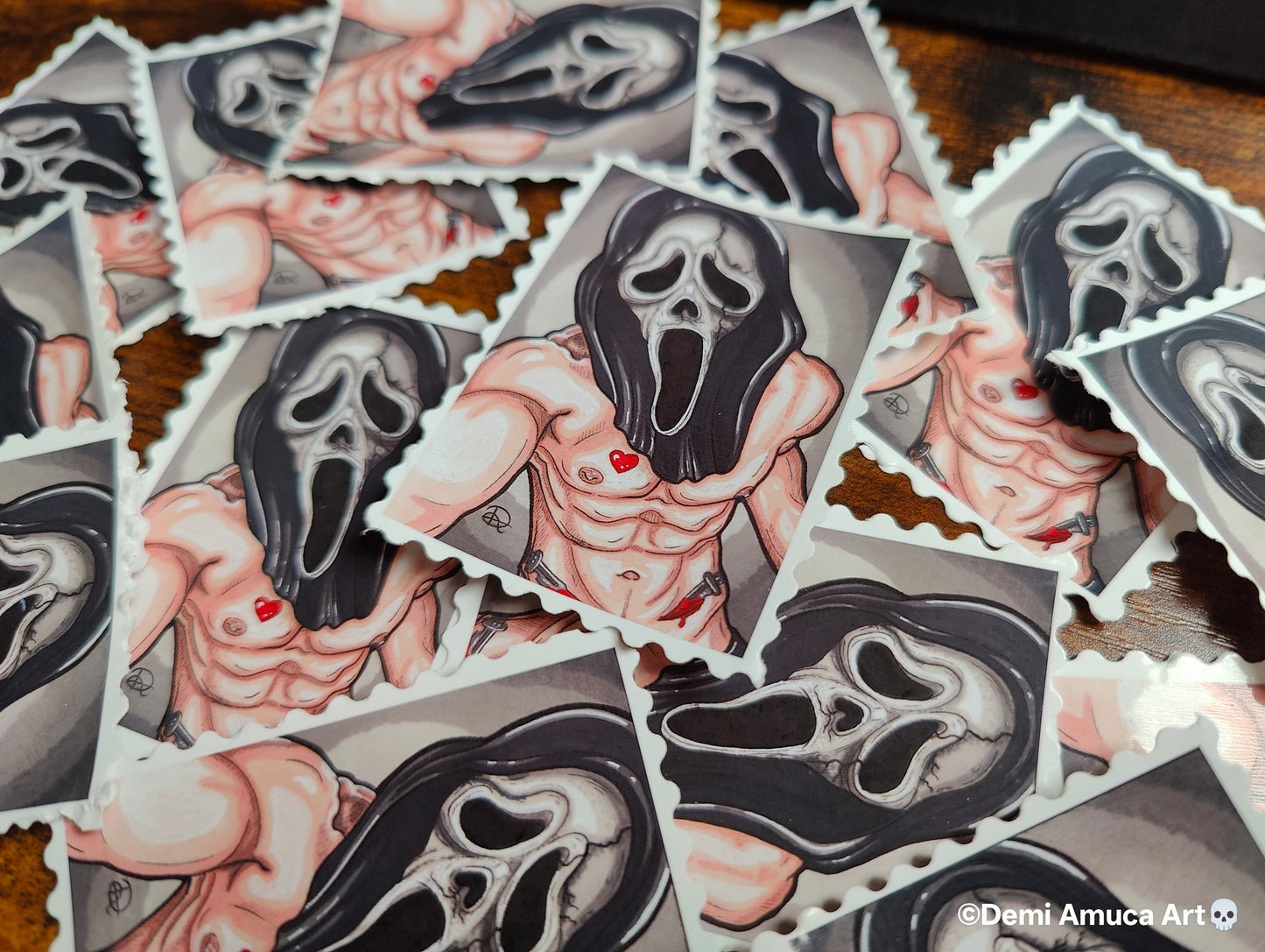 Sticker Ghost Face