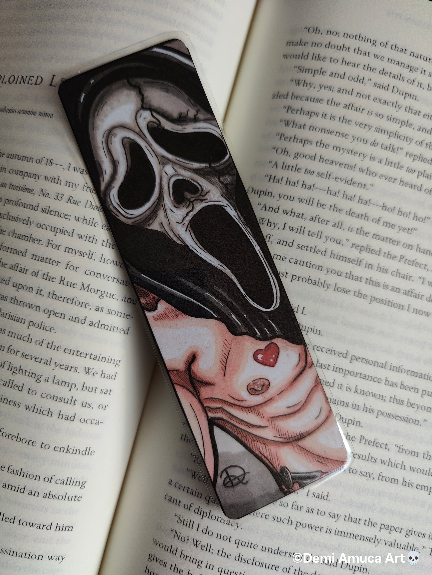 Bookmark: Ghost Face
