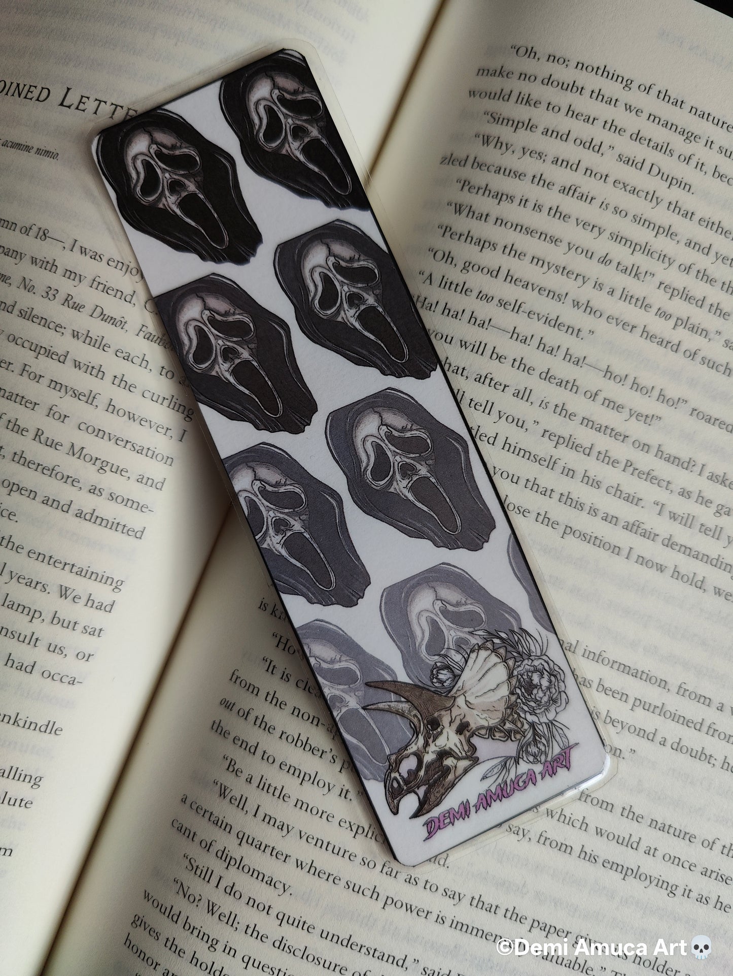 Bookmark: Ghost Face