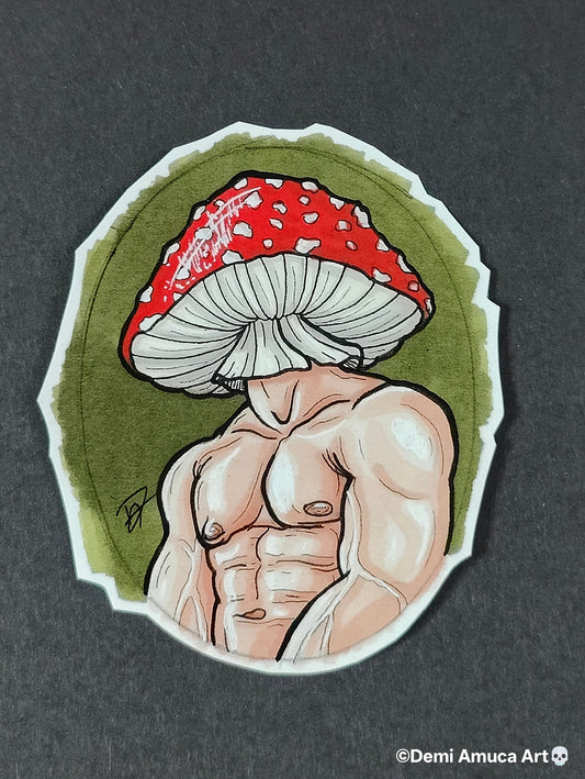 Sticker Amanita Muscaria