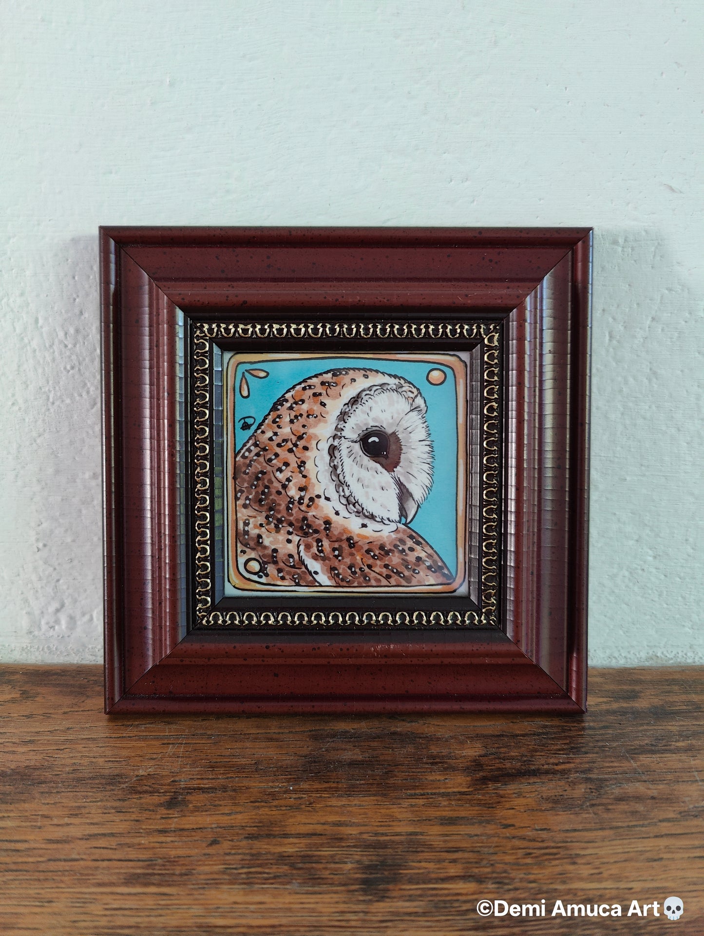 Framed Art Print: Owl