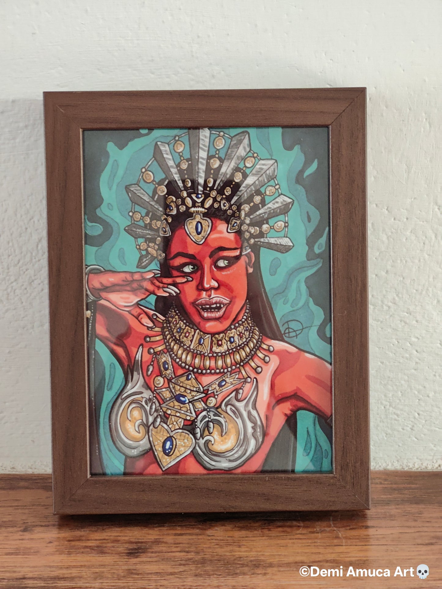 Framed Art Print Akasha