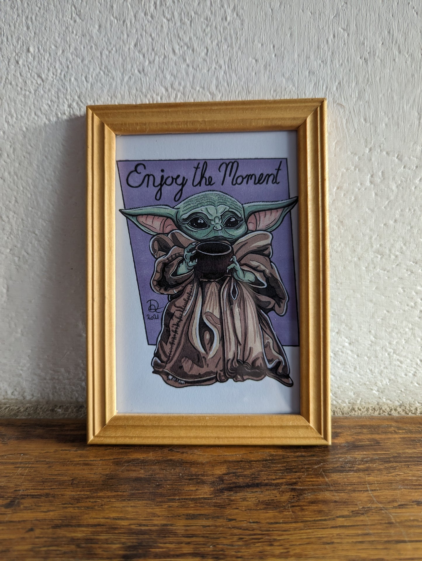 Framed Art Print Grogu