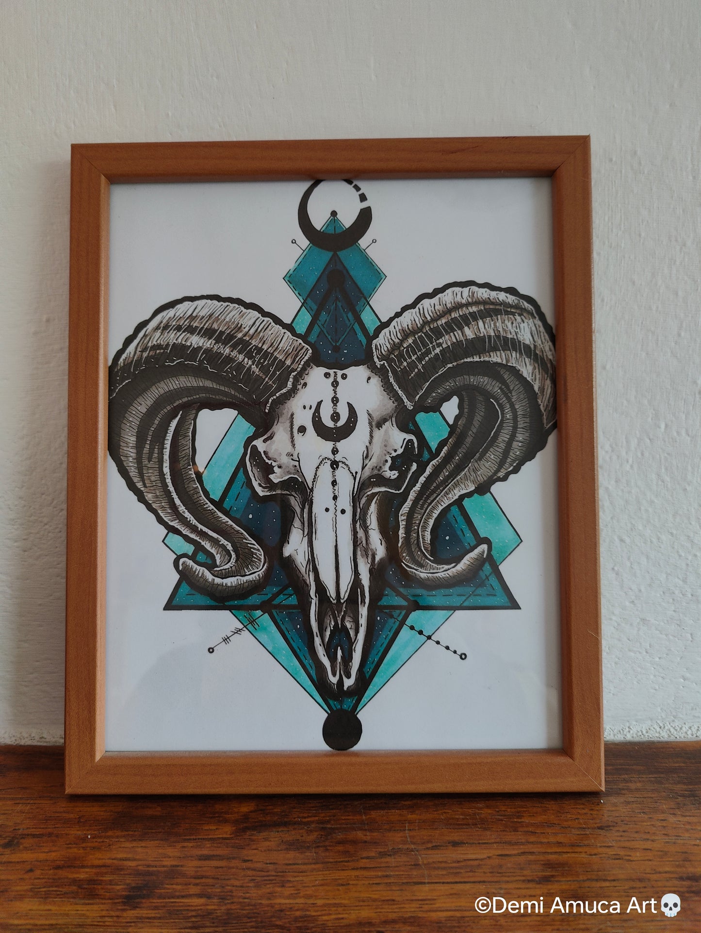 Framed Art Print Ramskull (SPECIAL DEAL)