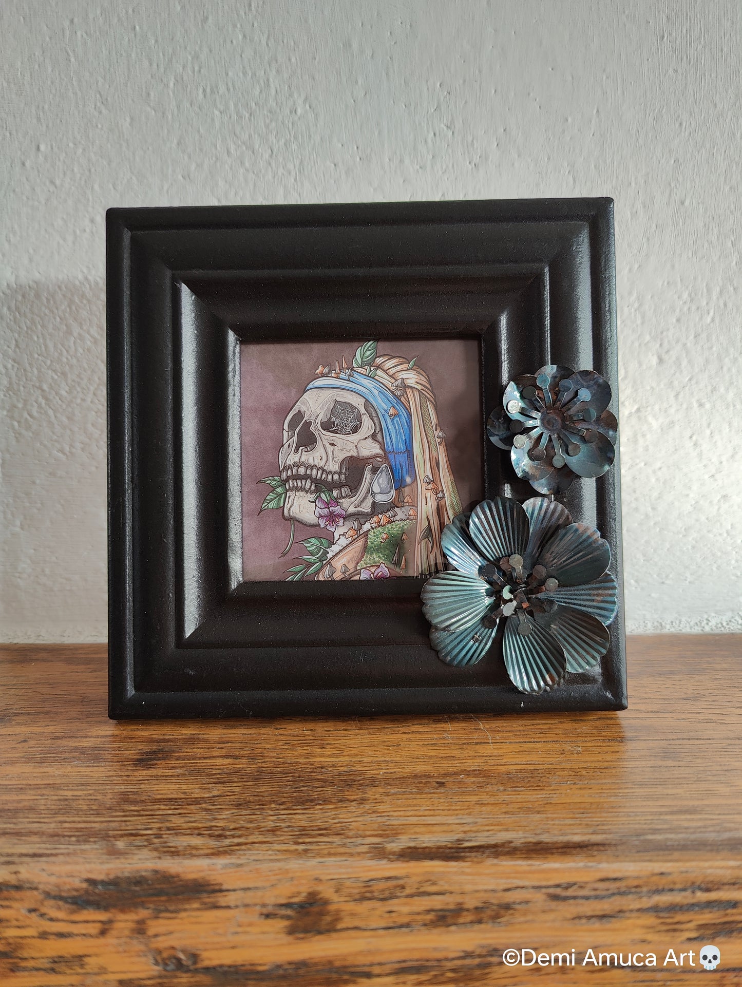 Framed Art Print: My Girl in Decay