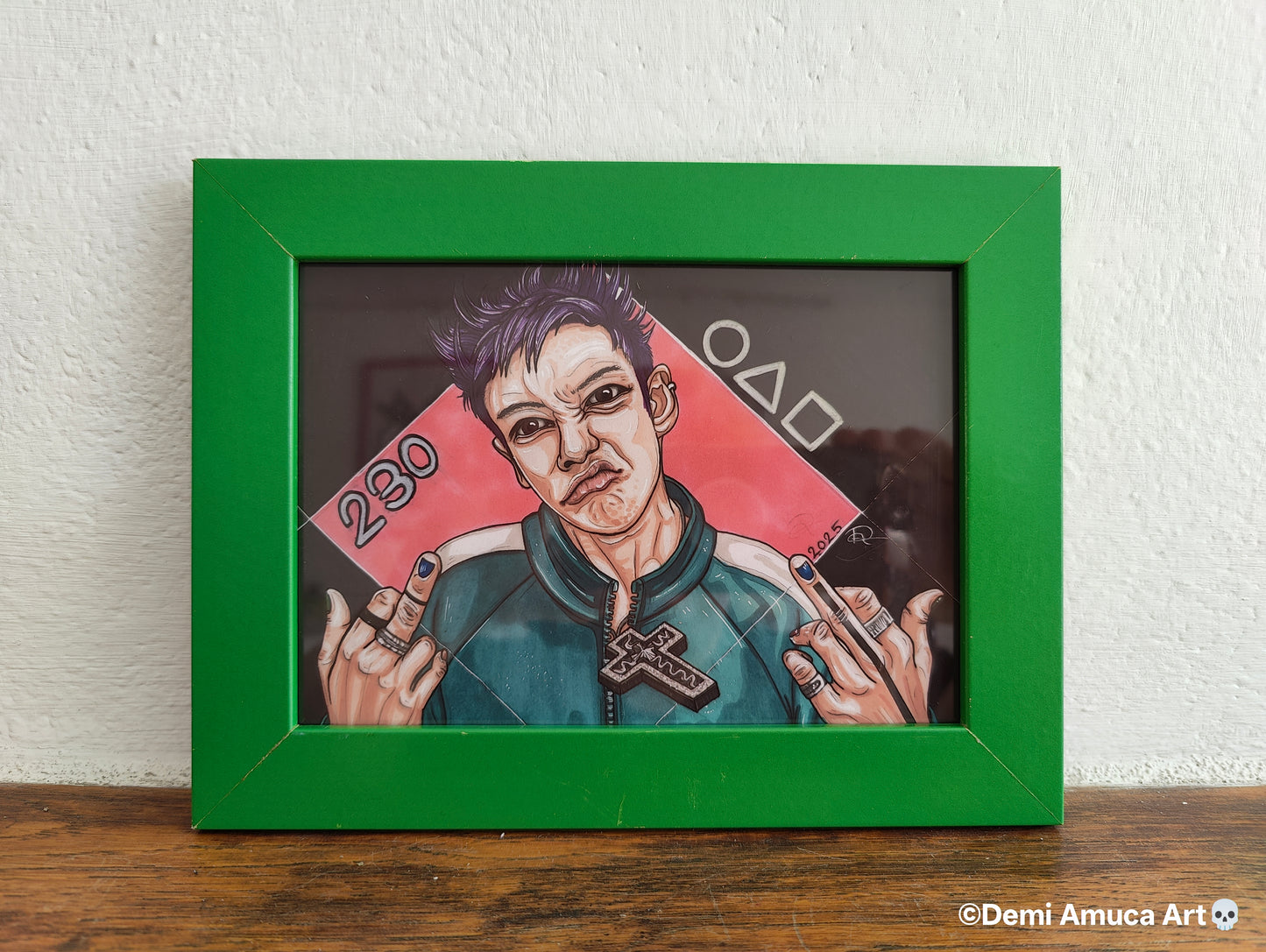 Framed Art Print: Thanos