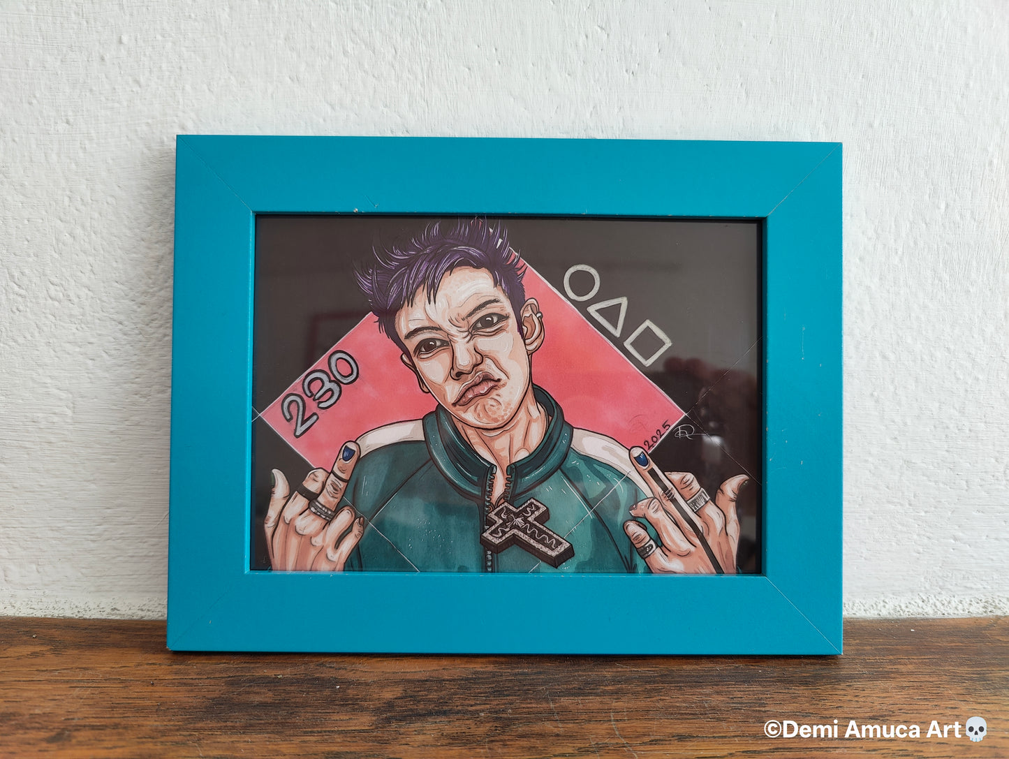 Framed Art Print: Thanos