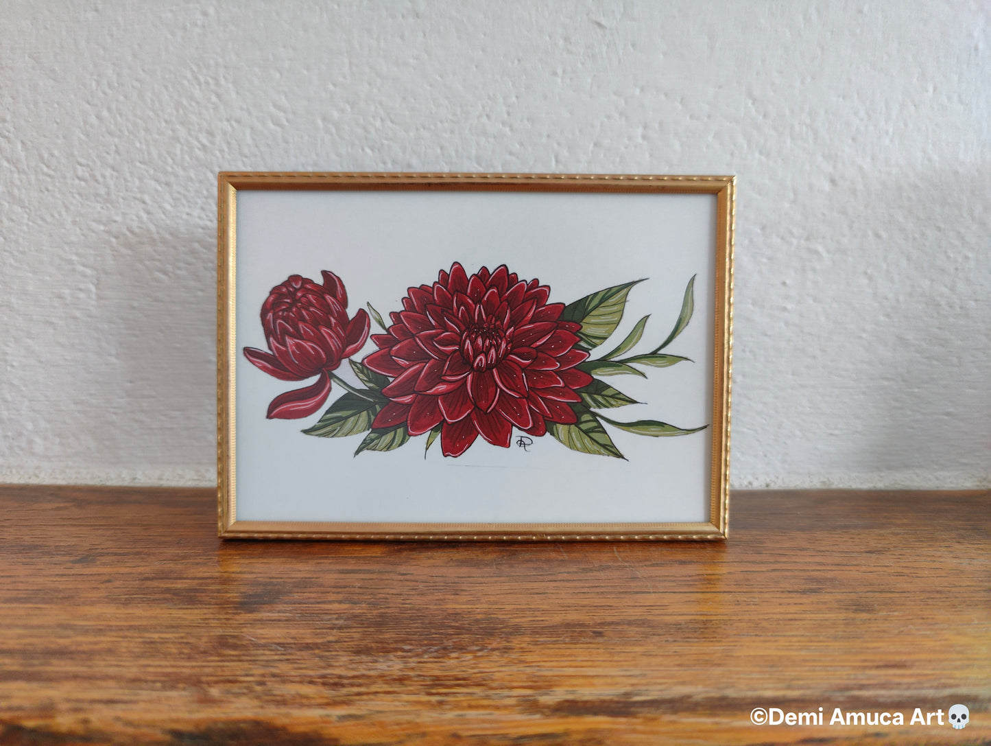 Framed Art Print: Flowers
