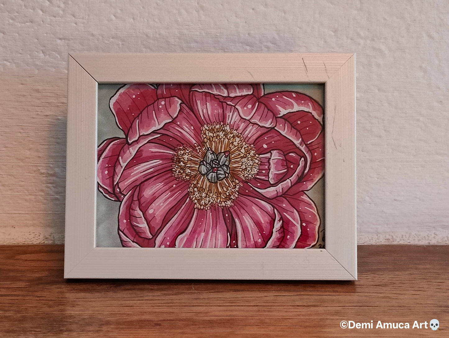 Framed Art Print: Flowers