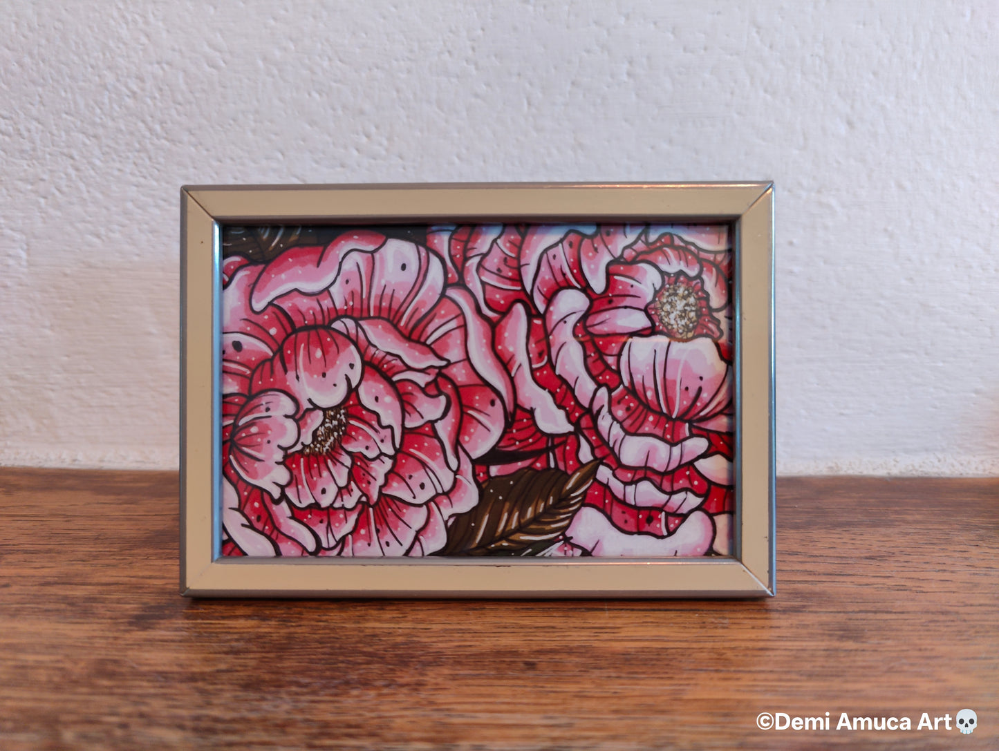 Framed Art Print: Flowers