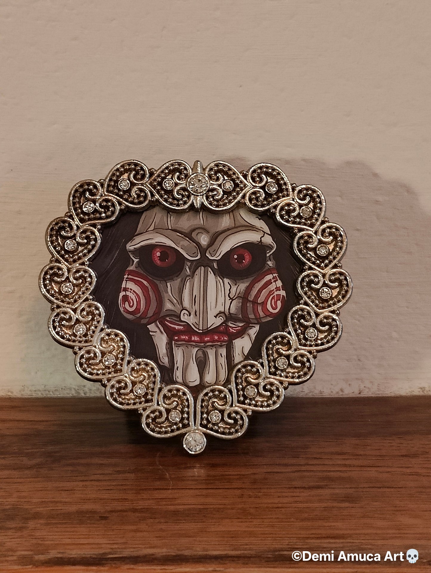 Framed Art Print Billy the Puppet