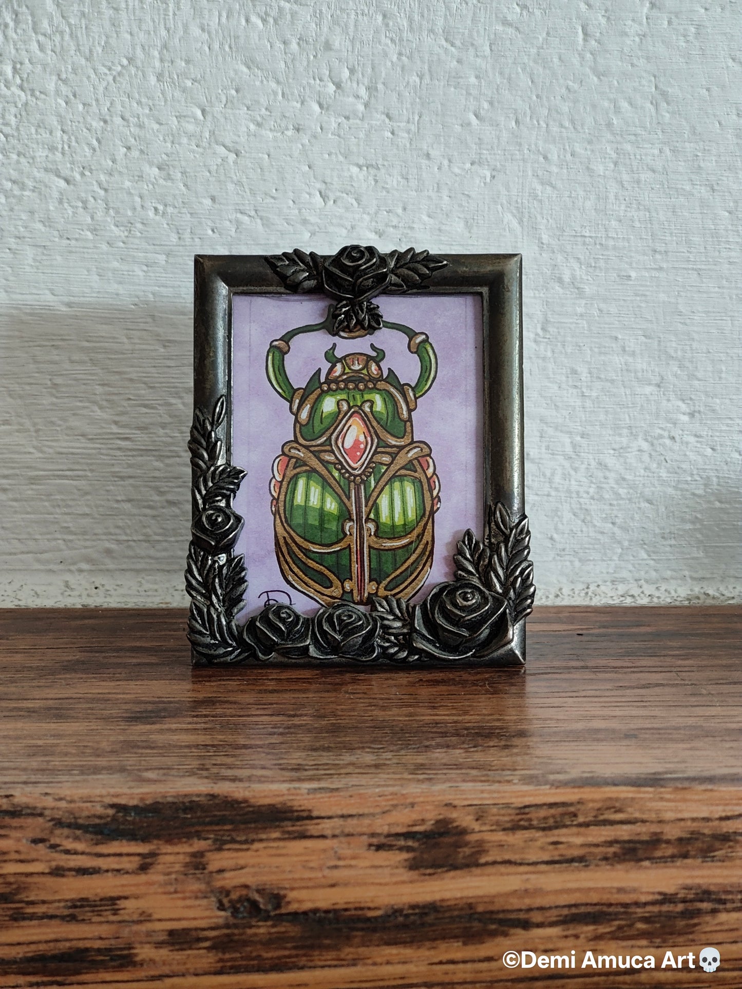 Framed Art Print: Scarab