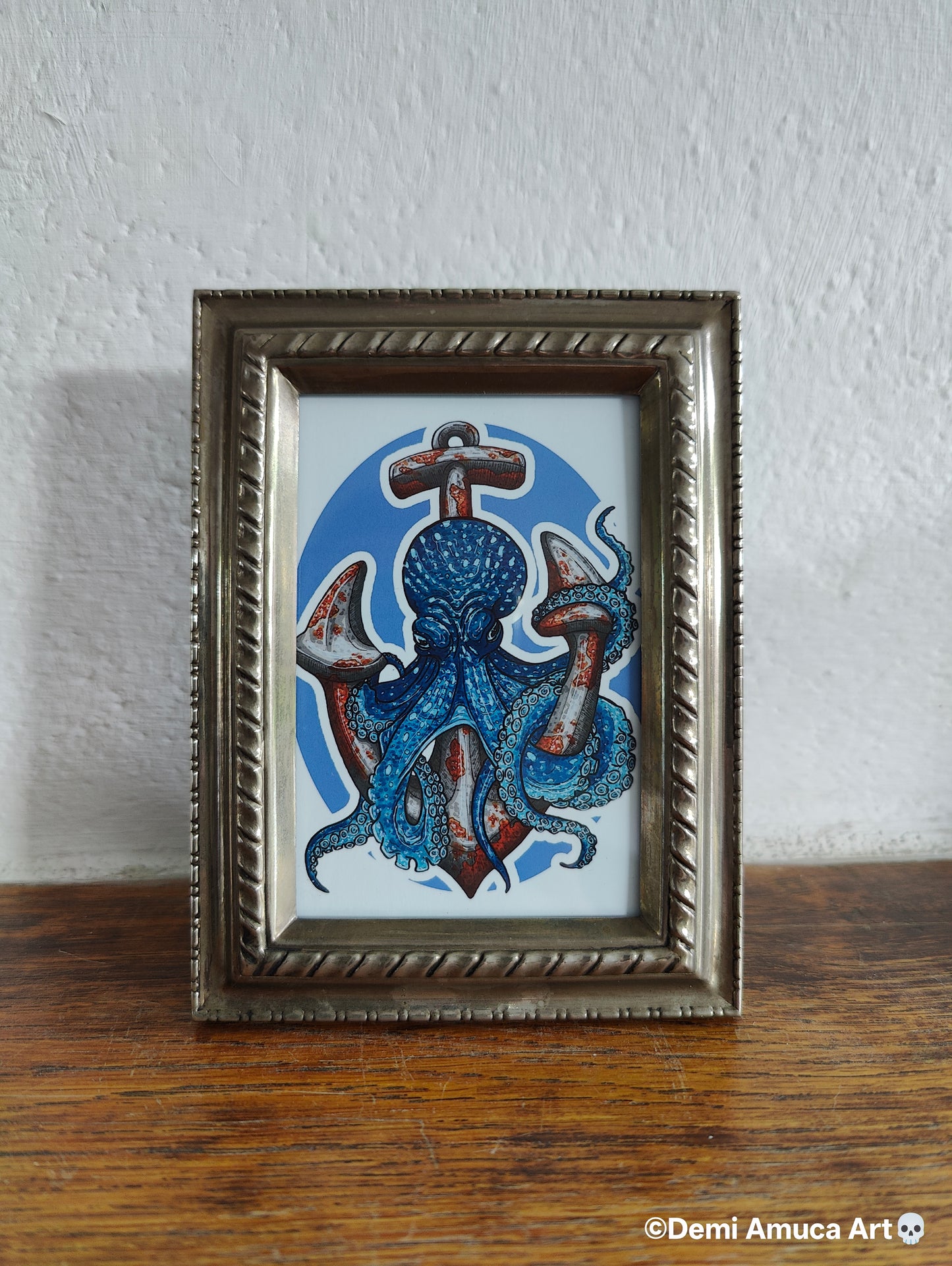 Framed Art Print: The Kraken