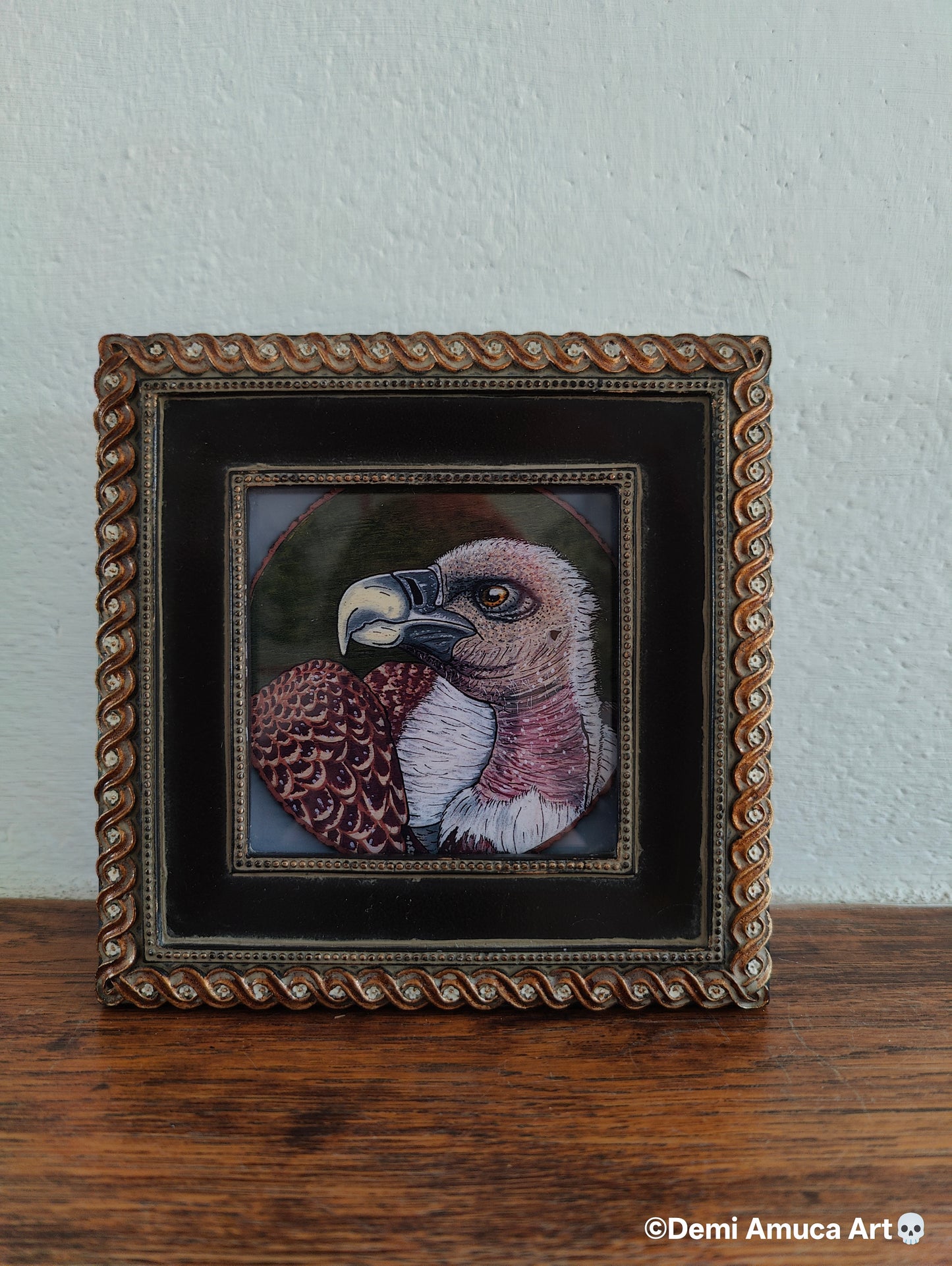 Framed Art Print: Vulture