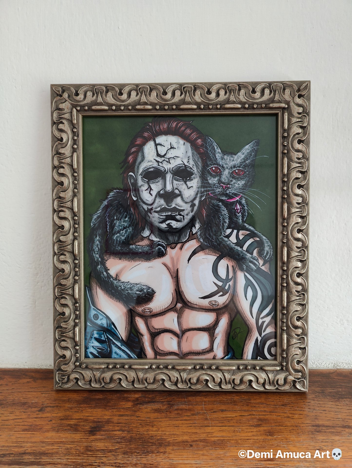 Framed Art Print Michael Myers