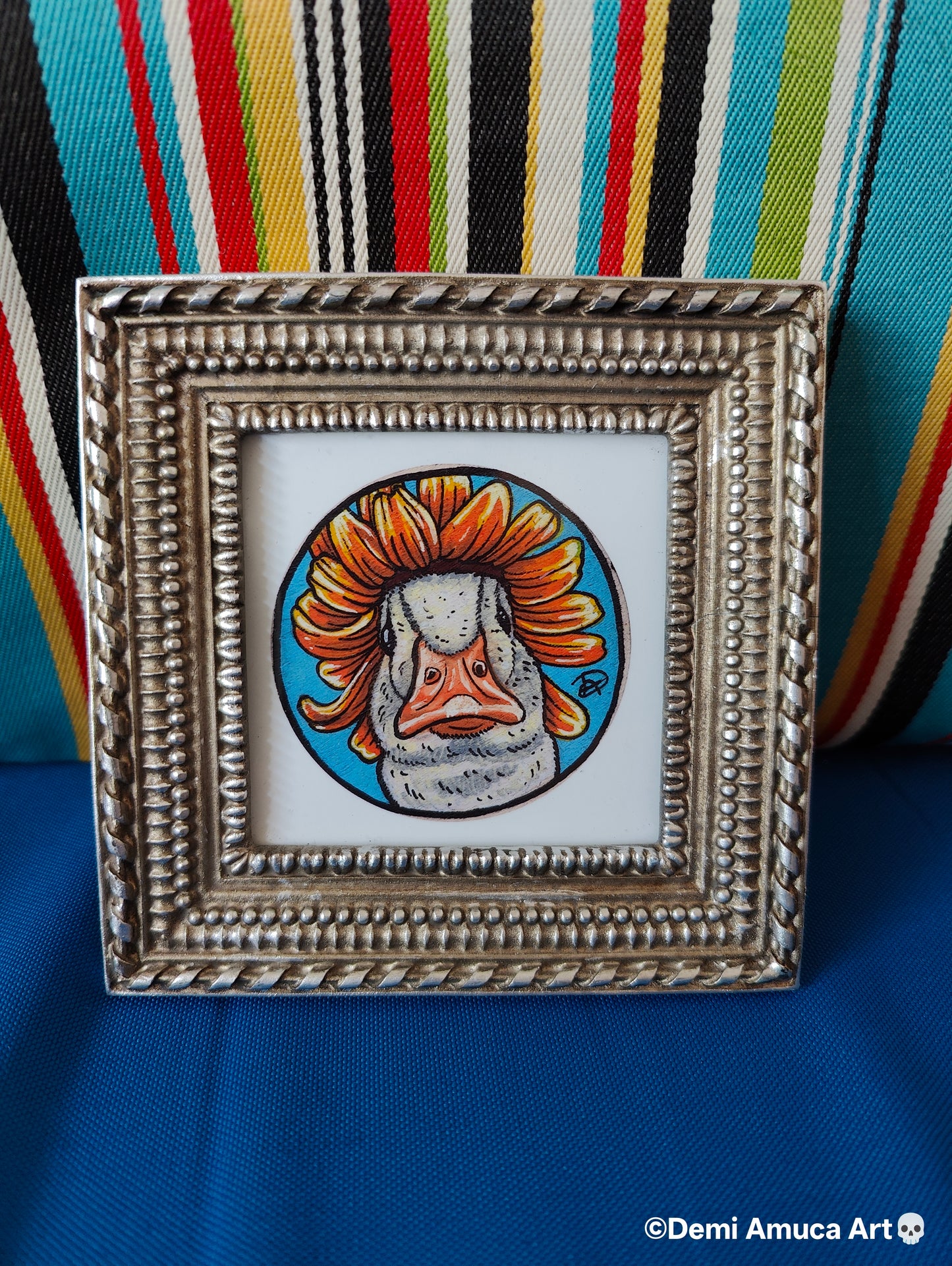Framed Art Print Ducky's