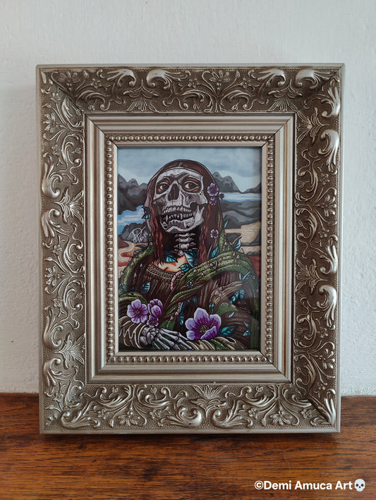 Framed Art Print: Boney Lisa