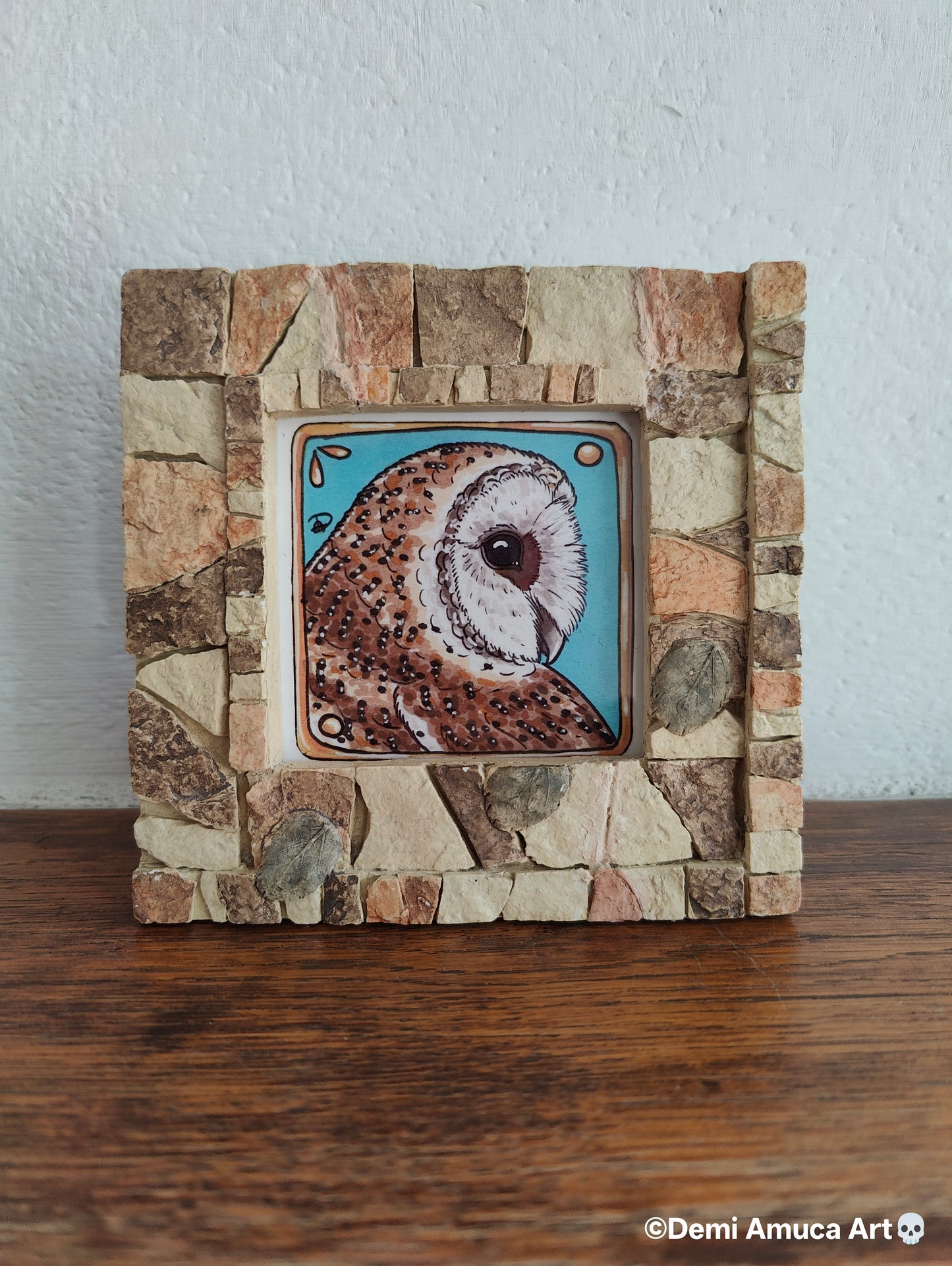 Framed Art Print: Owl