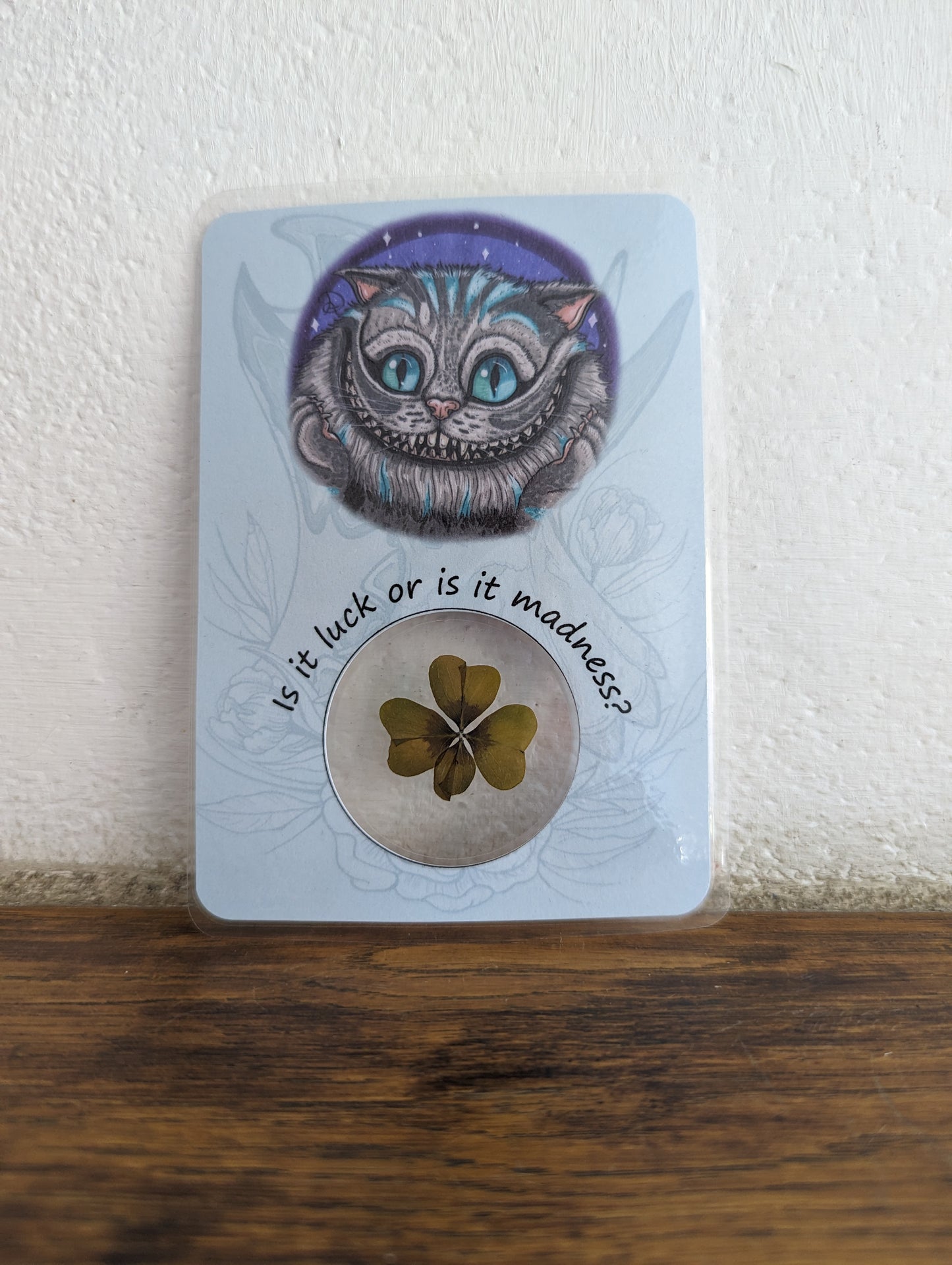 Lucky card: Chesire cat