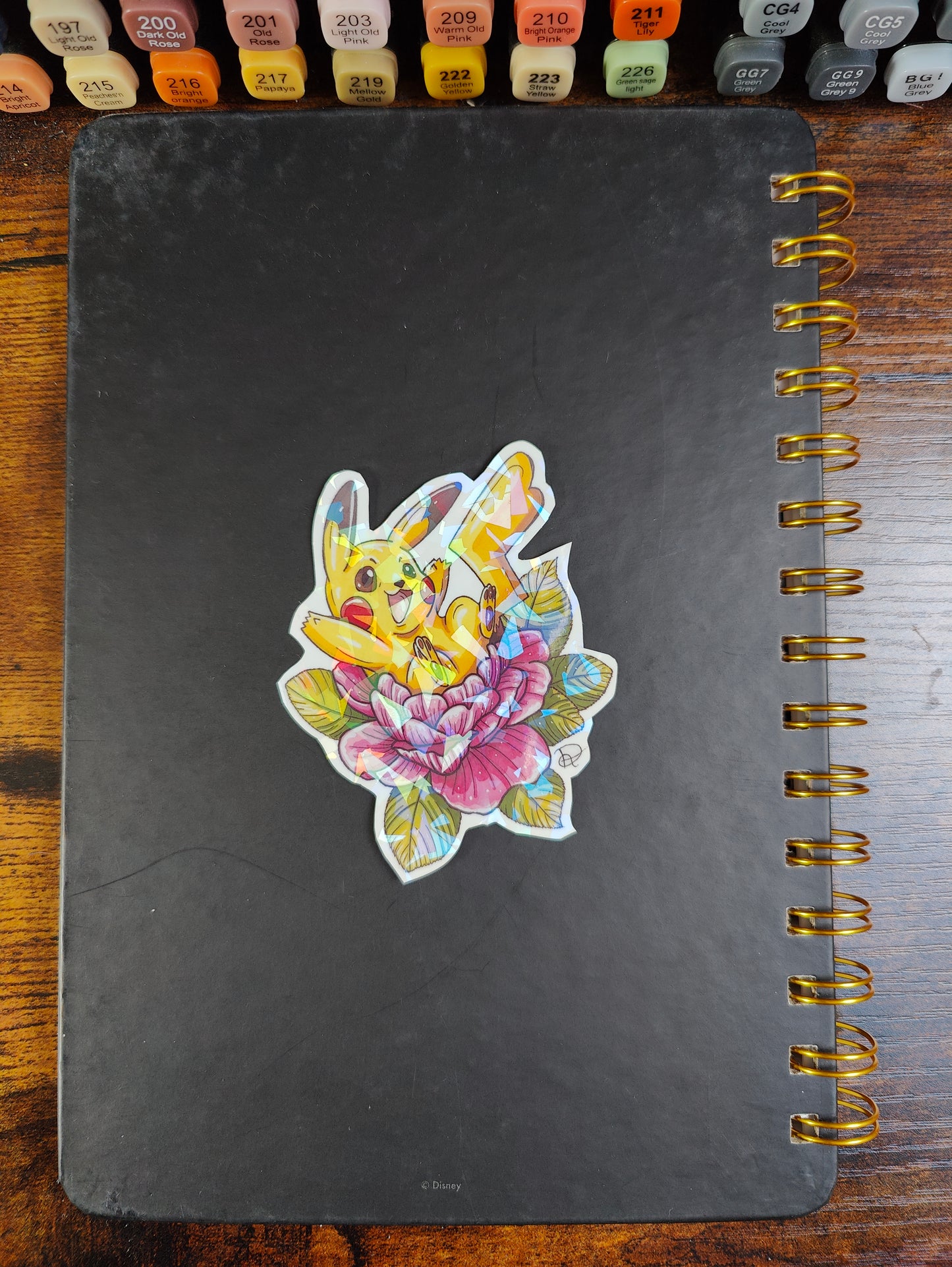 Sticker Peony Pikachu