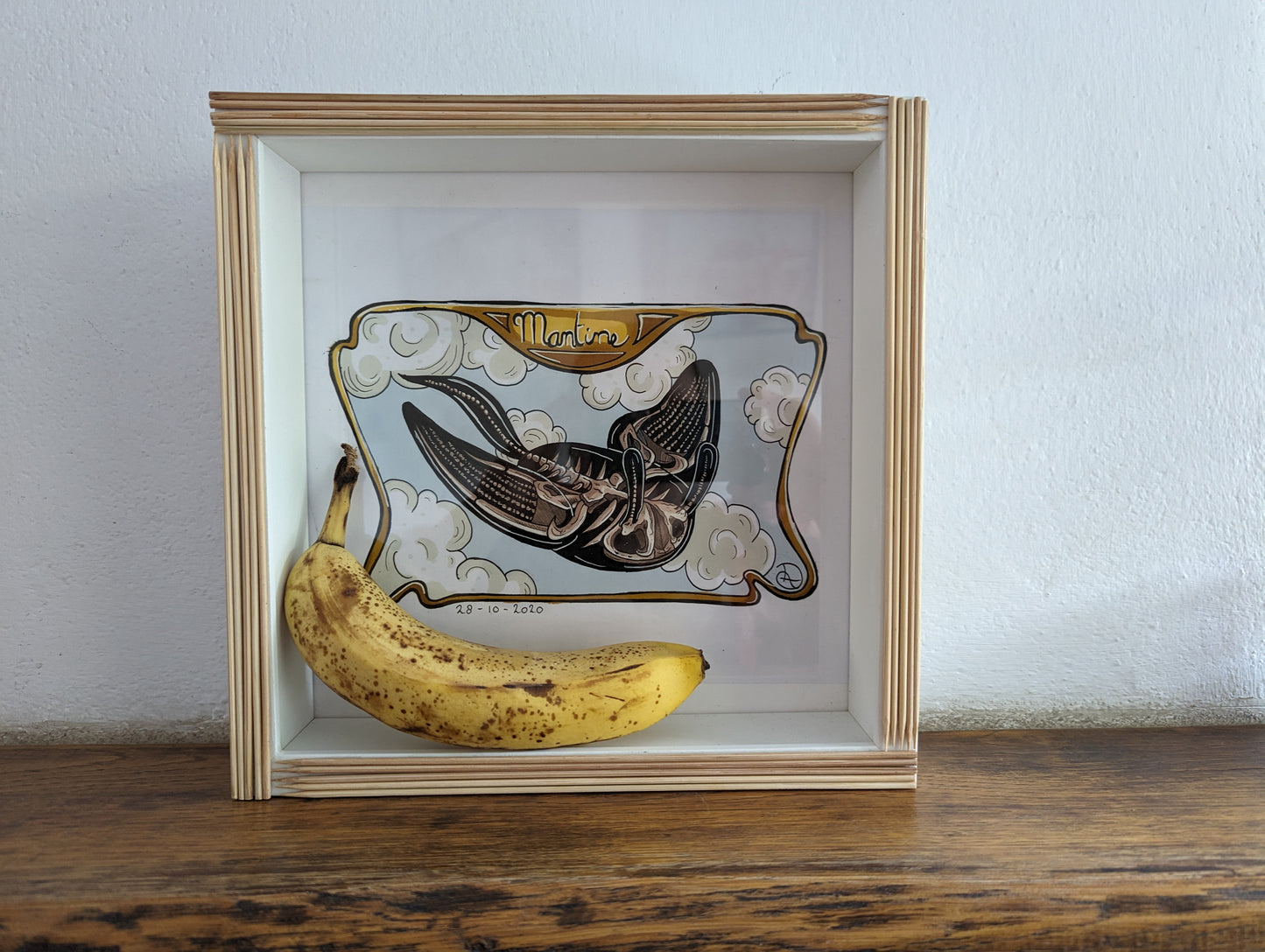 Framed Original Mantine (Pick up preferred)
