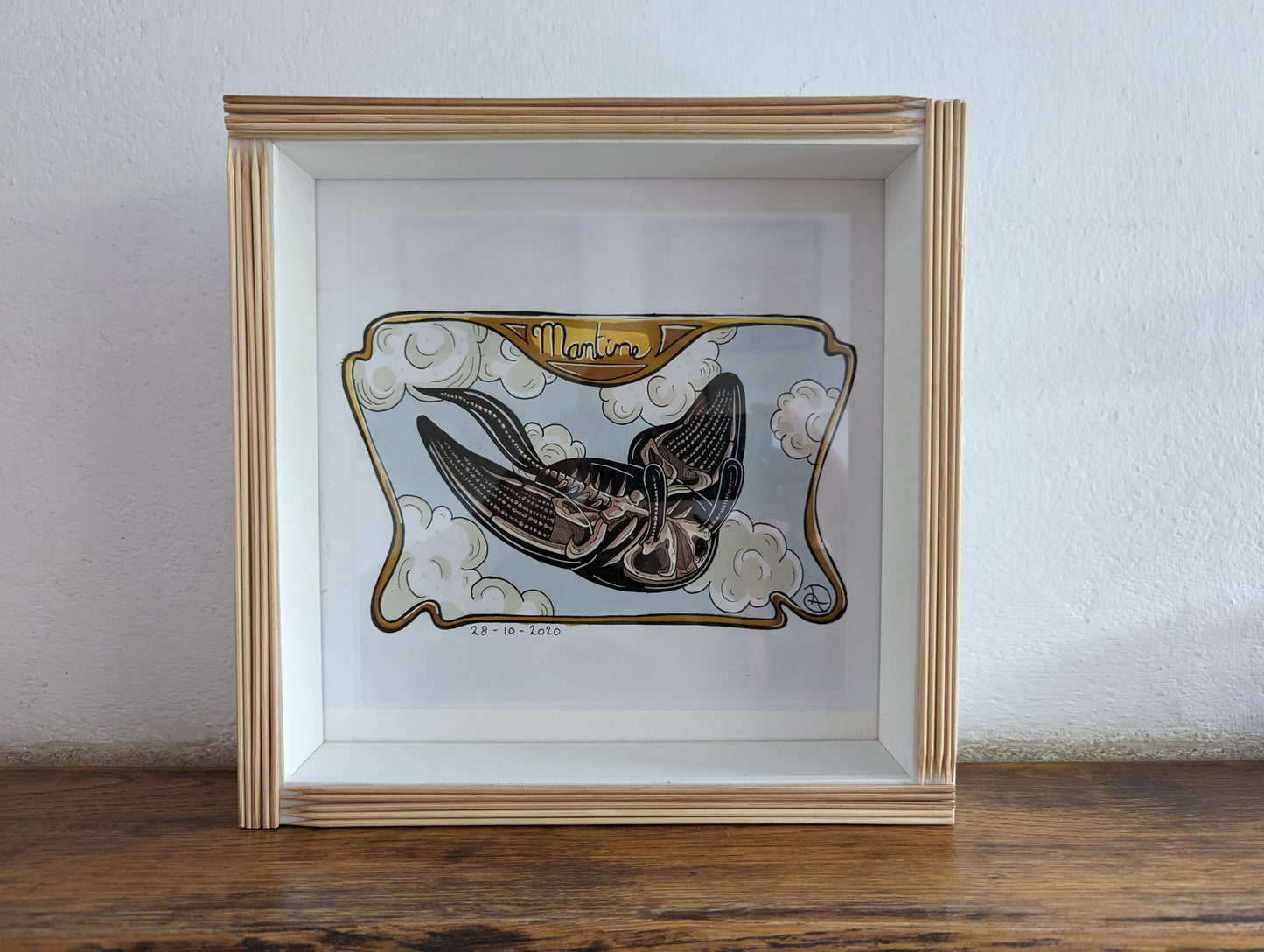 Framed Original Mantine (Pick up preferred)