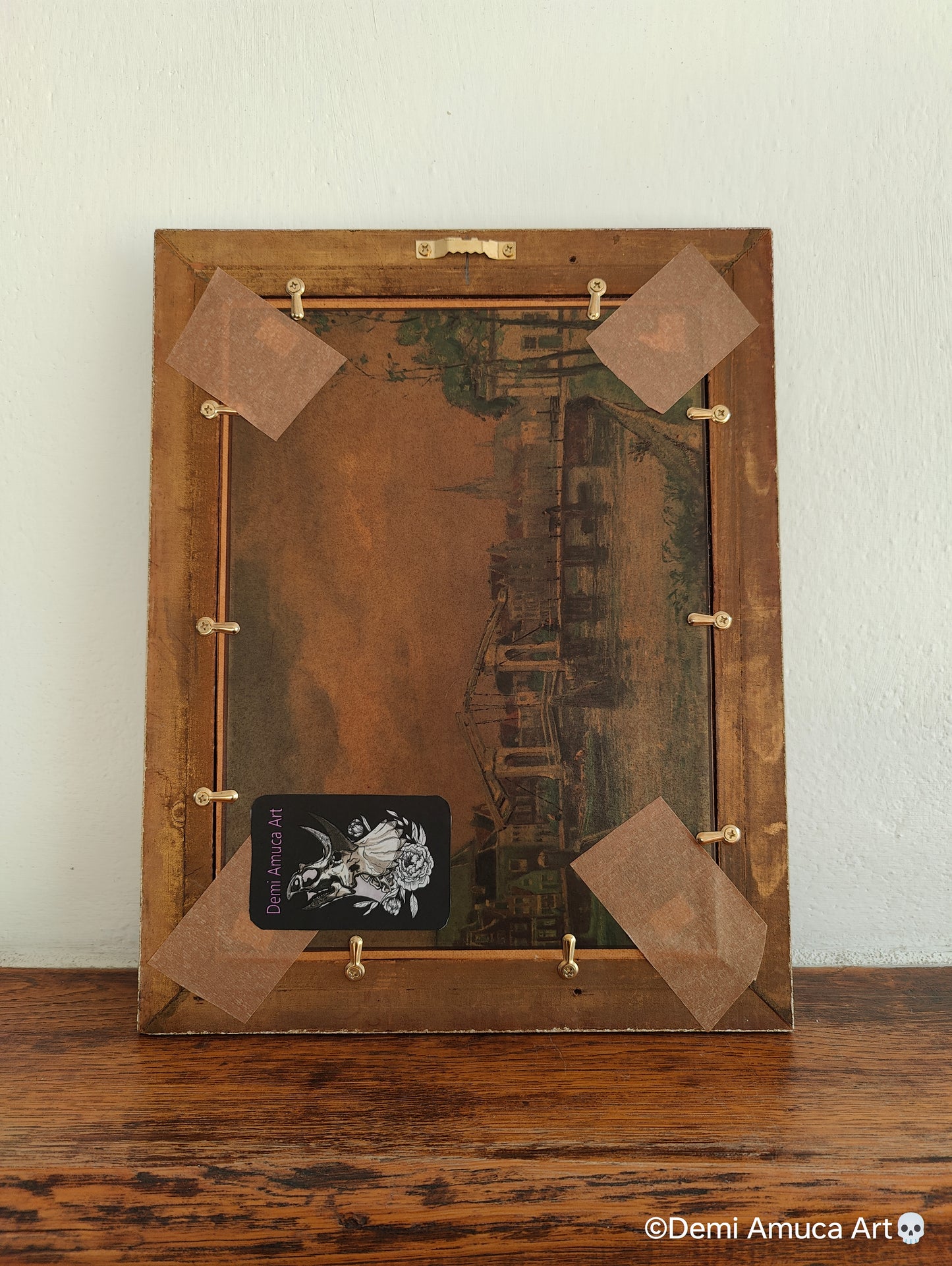 Framed Original: My Girl in Decay (No Shipping)