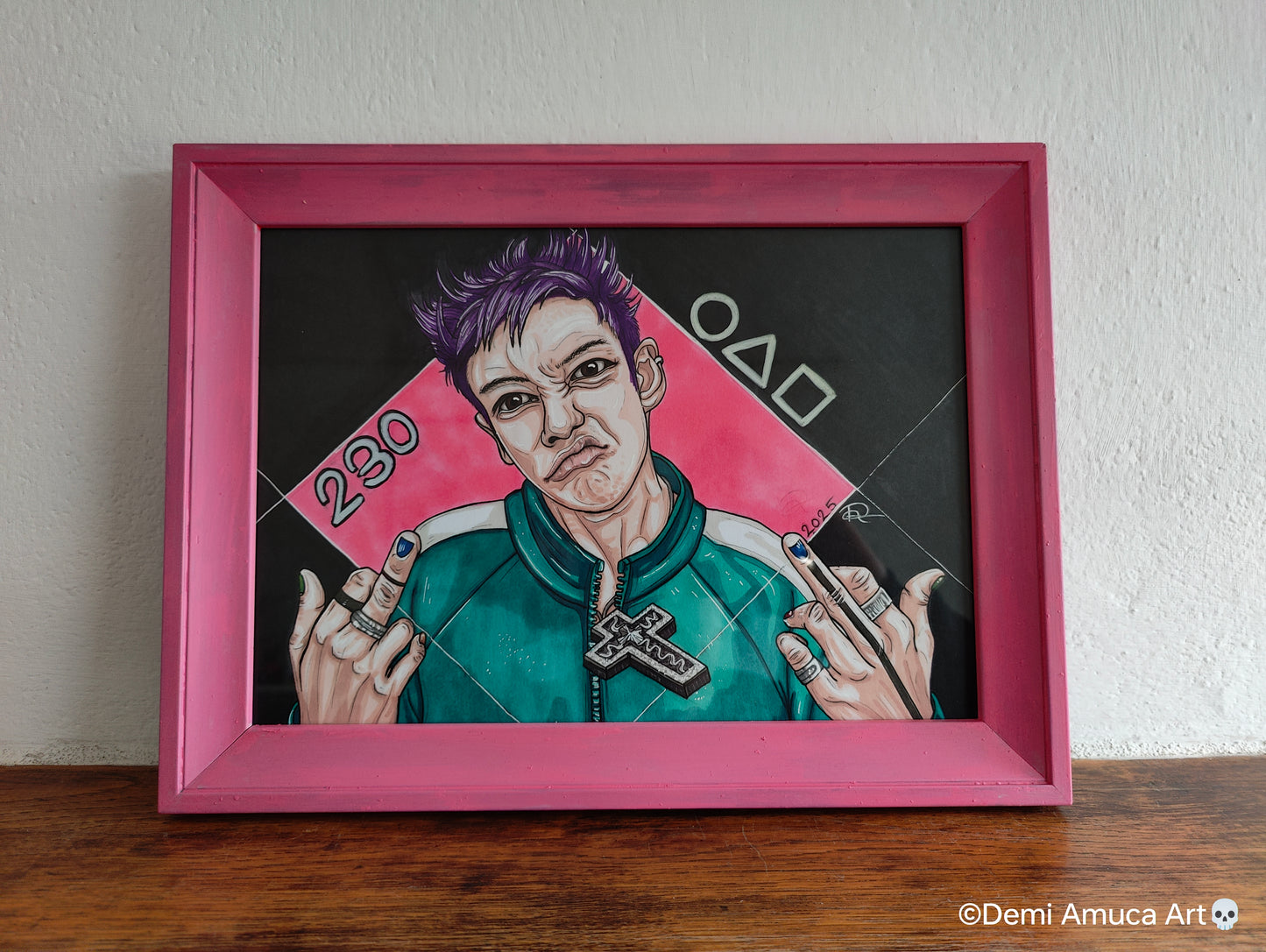 Framed Original: Thanos