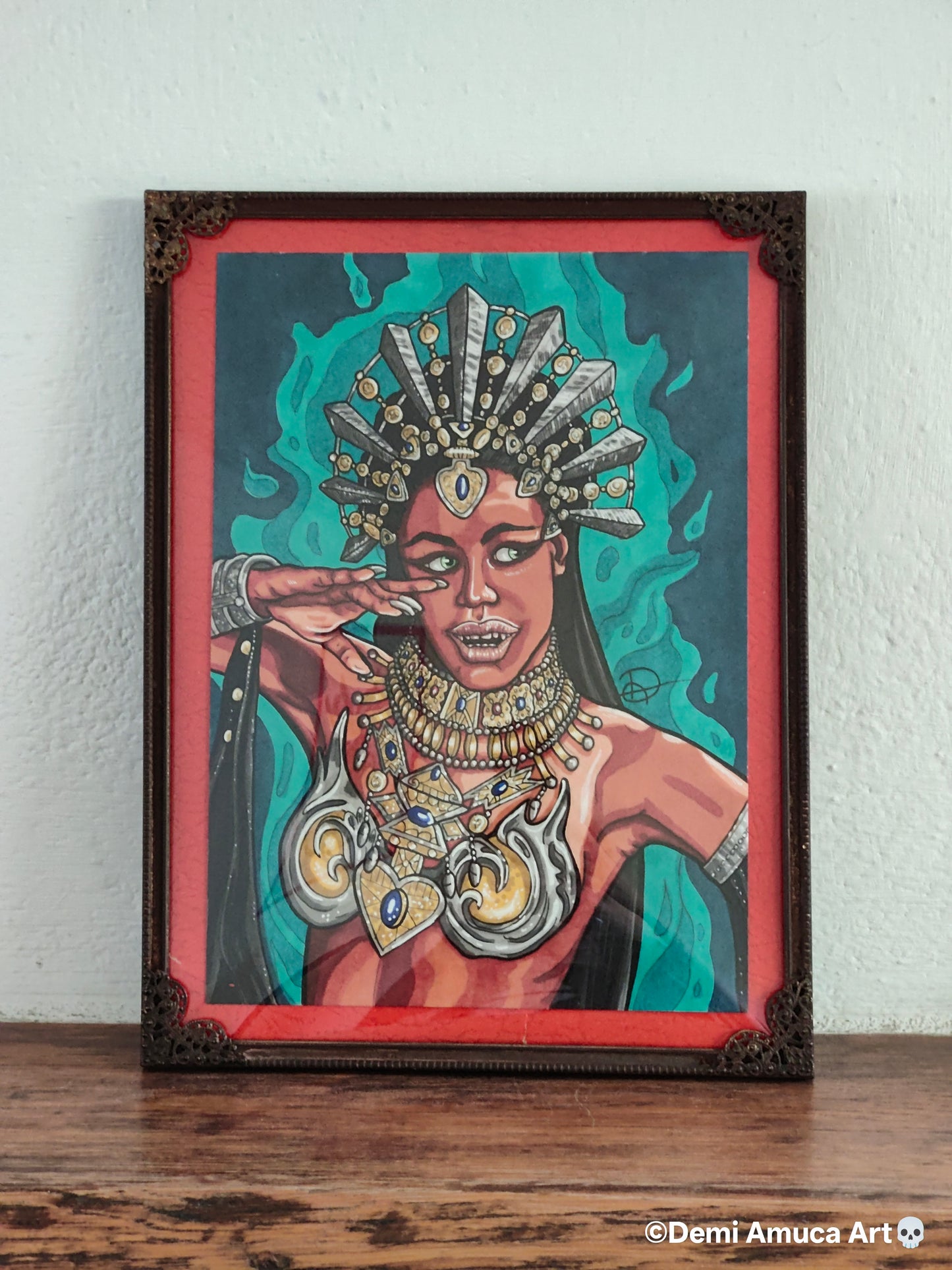 Framed Original: Akasha