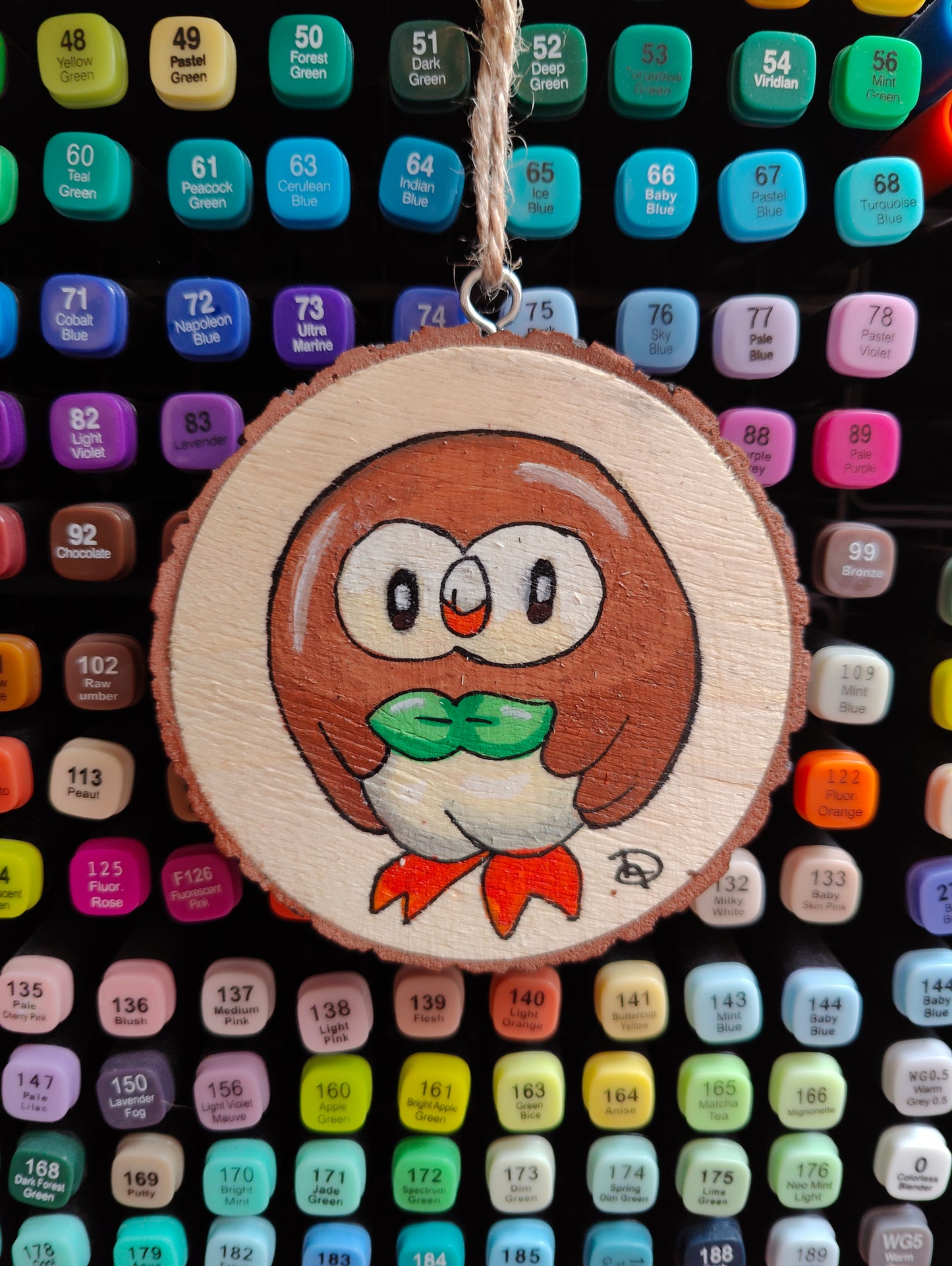 Woodpaint: Rowlet