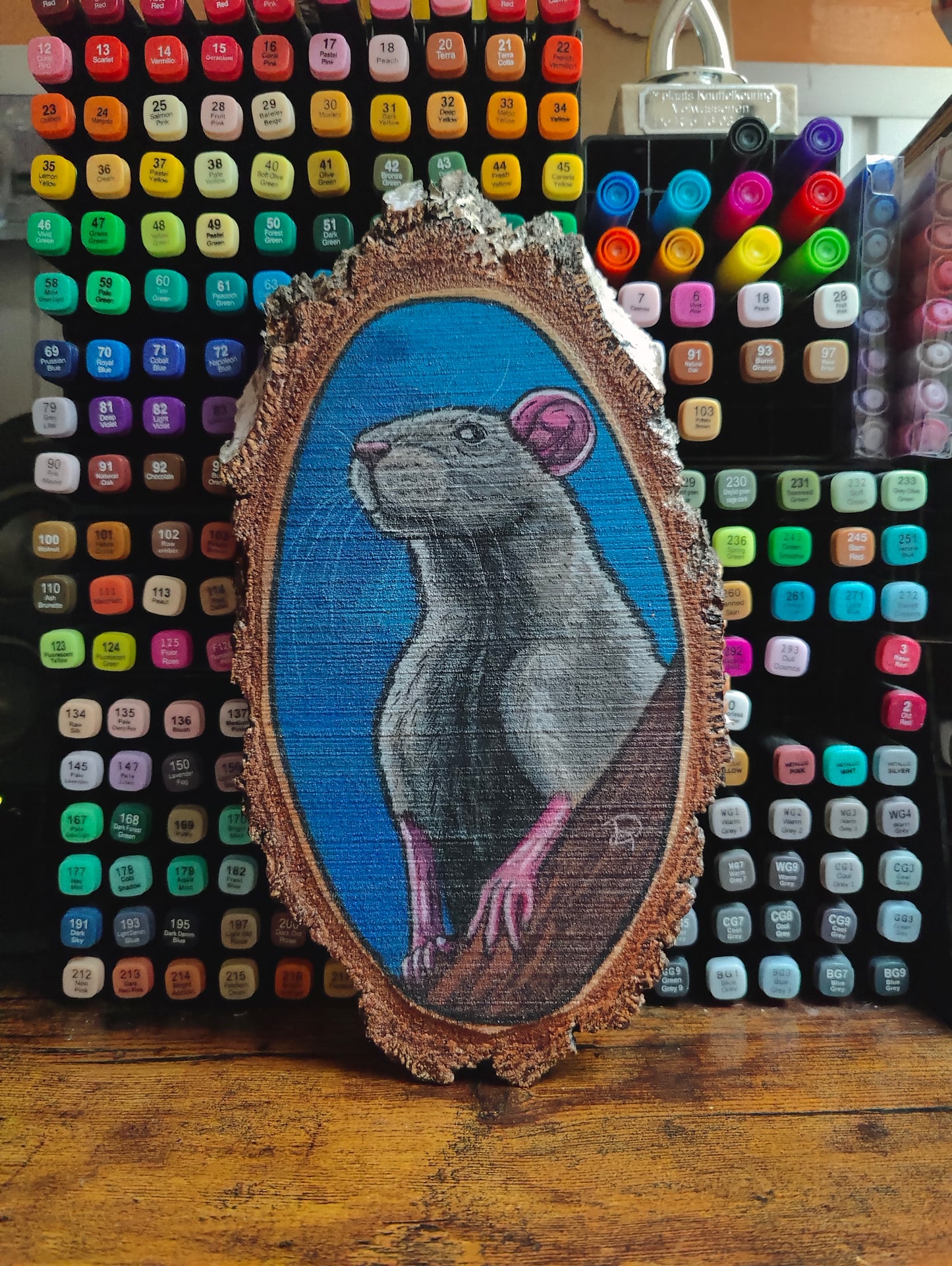 Woodpaint: Rat