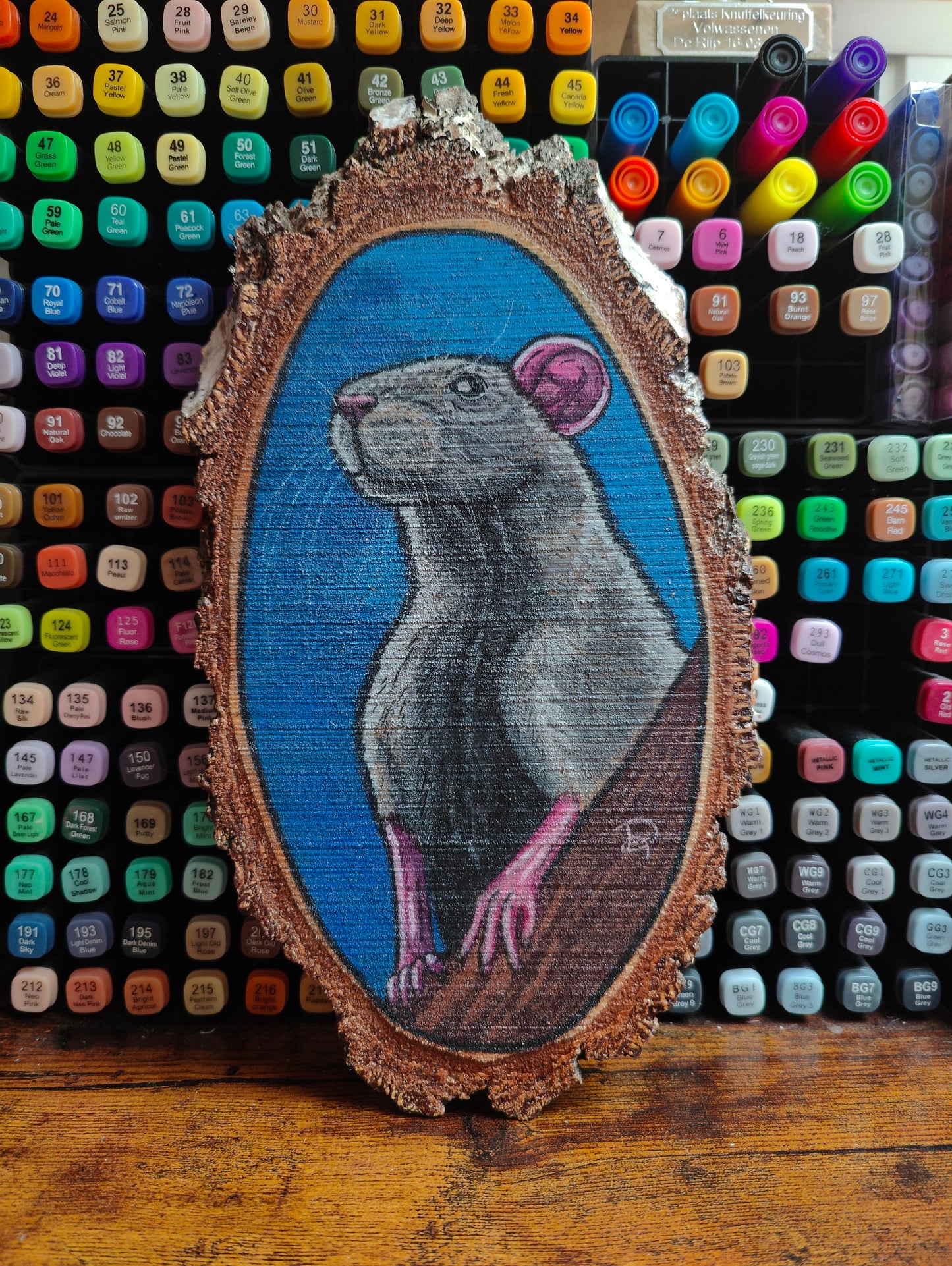 Woodpaint: Rat