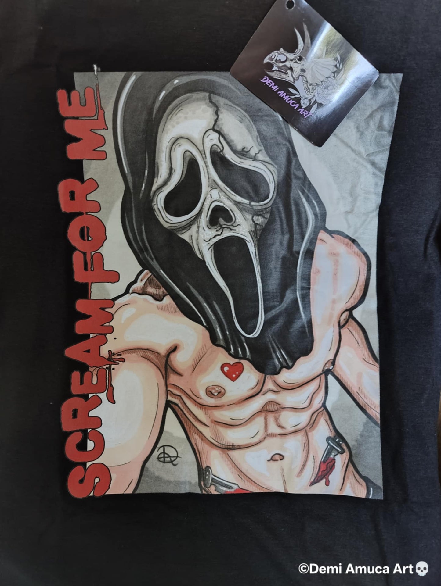 T-shirt: Ghost Face