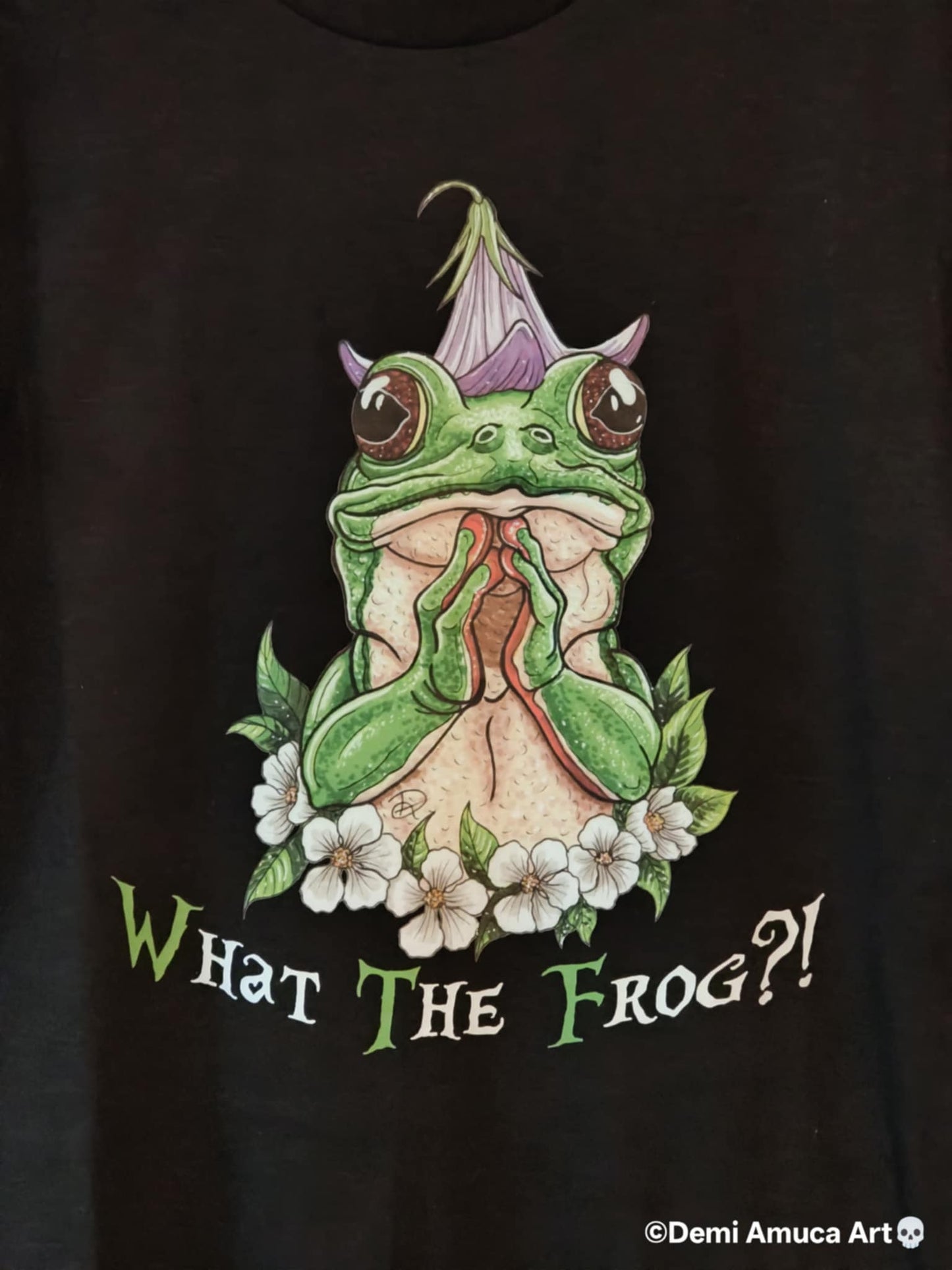 T-shirt: What The Frog?!
