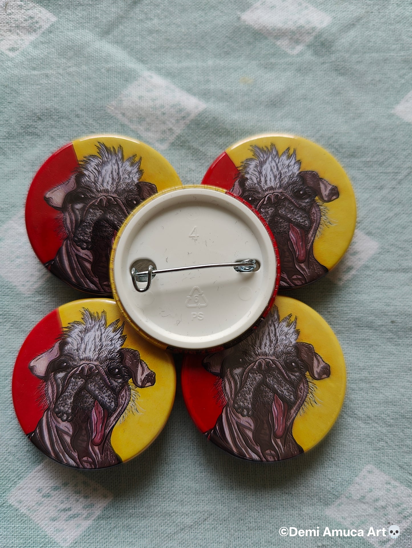 Button pin: Dogpool
