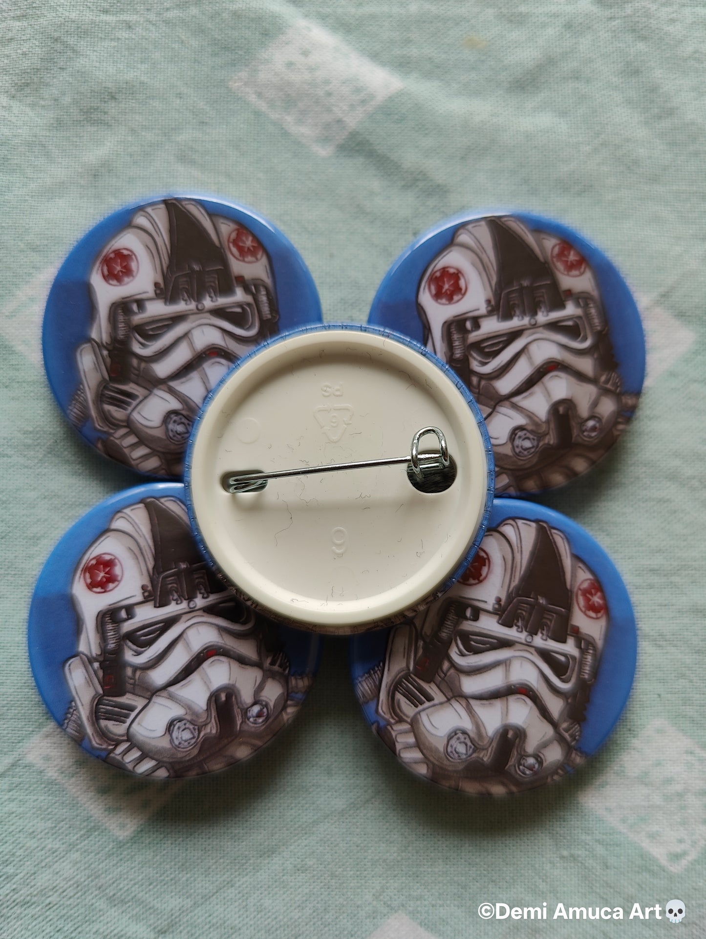 Button pin: AT-AT pilot