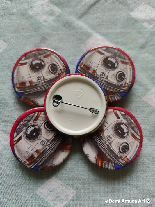 Button pin: BB8