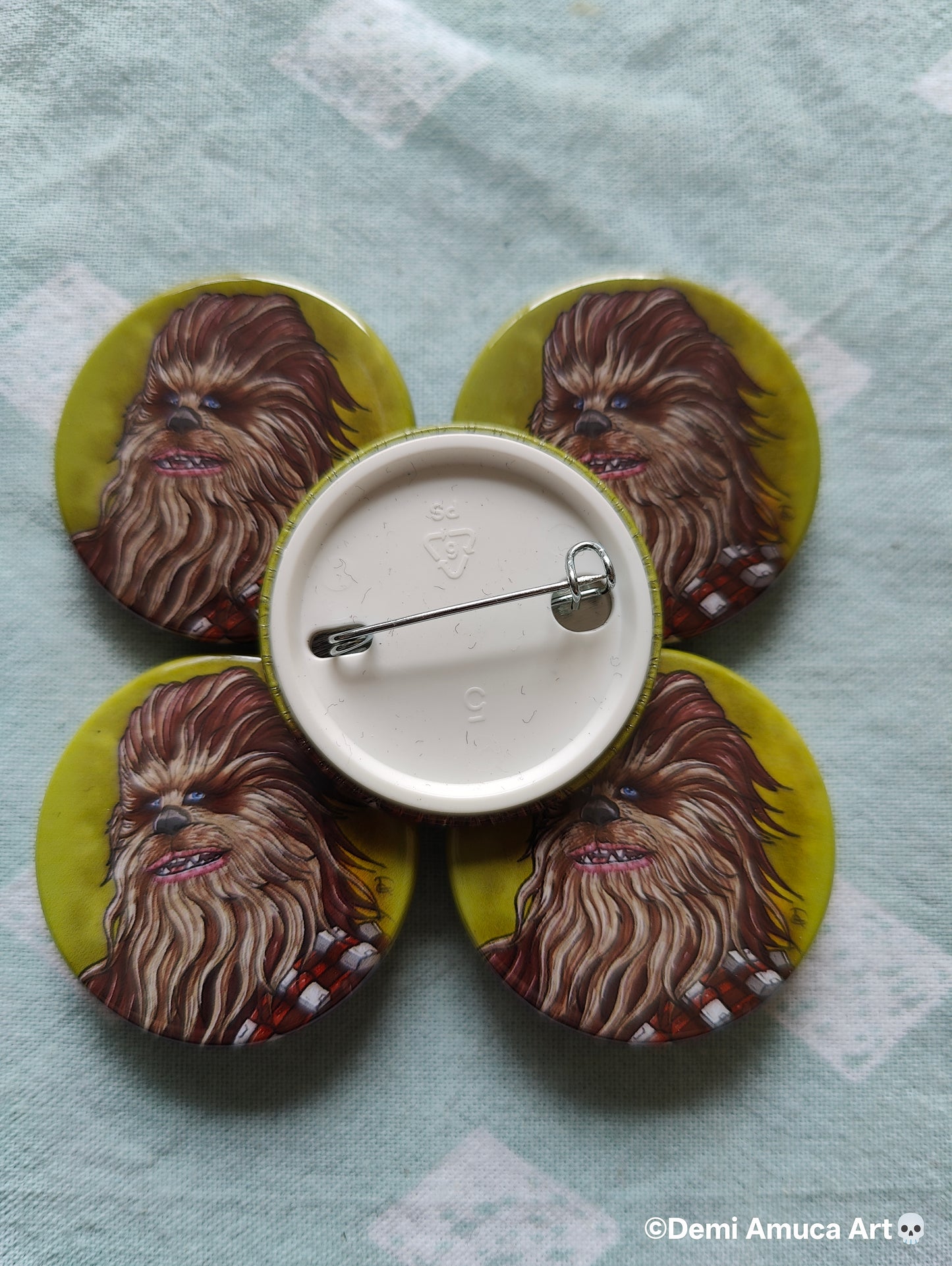 Button pin: Chewbacca