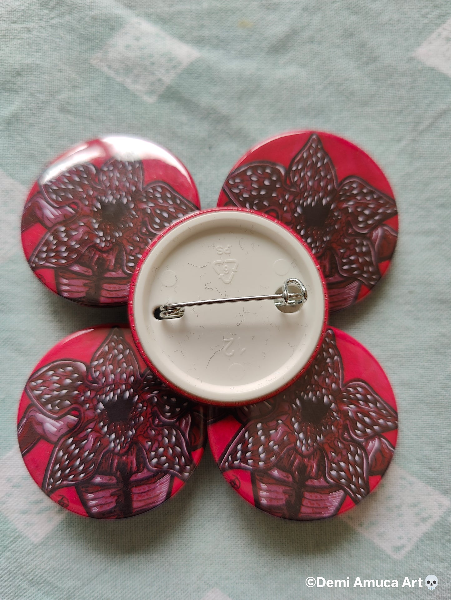Button pin: Demogorgon