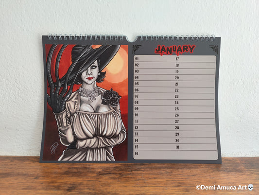 Horror Hotties Calendar