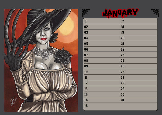 *PRE-ORDER* Horror Hotties Calendar