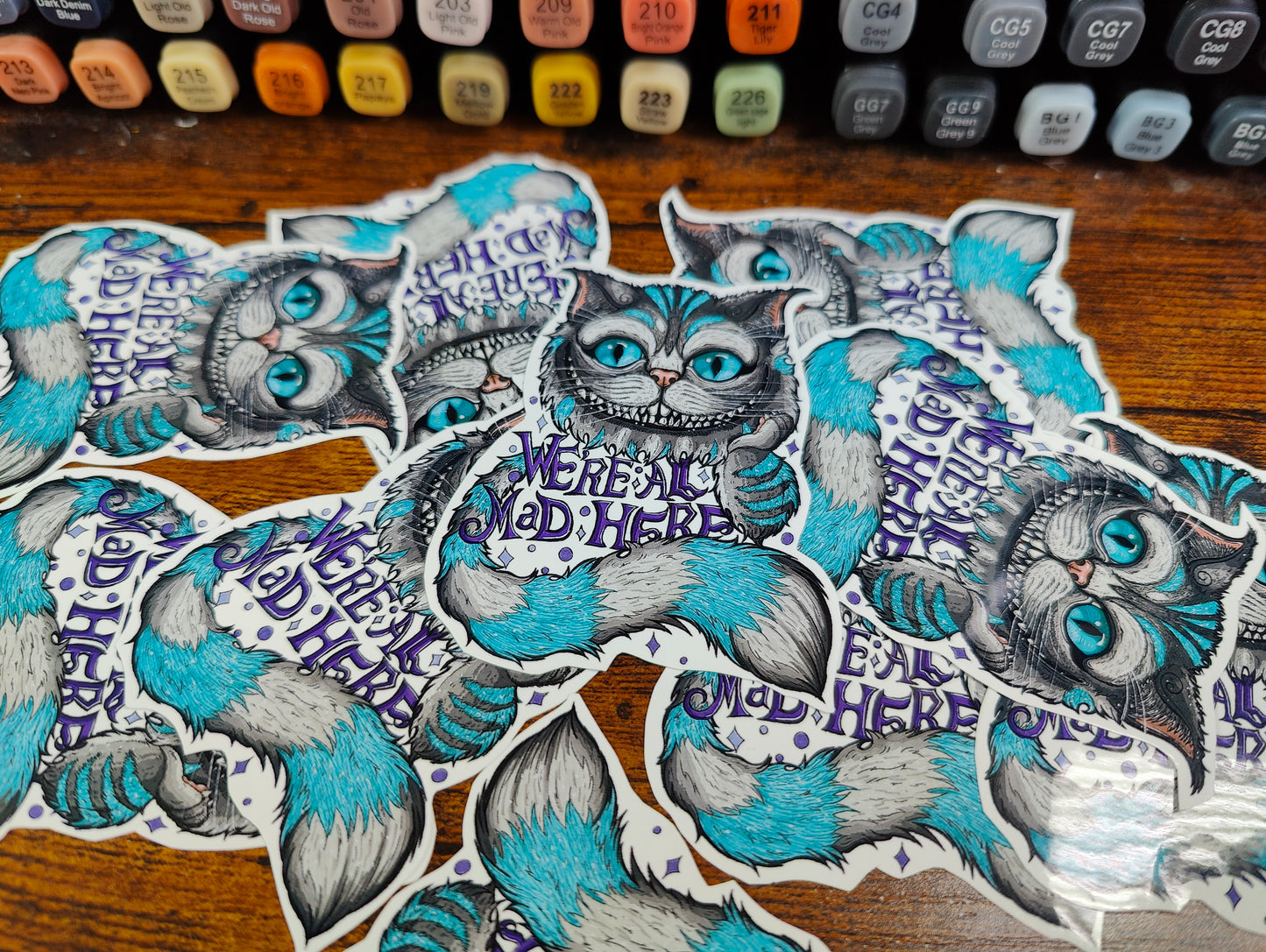 Sticker Chesire cat